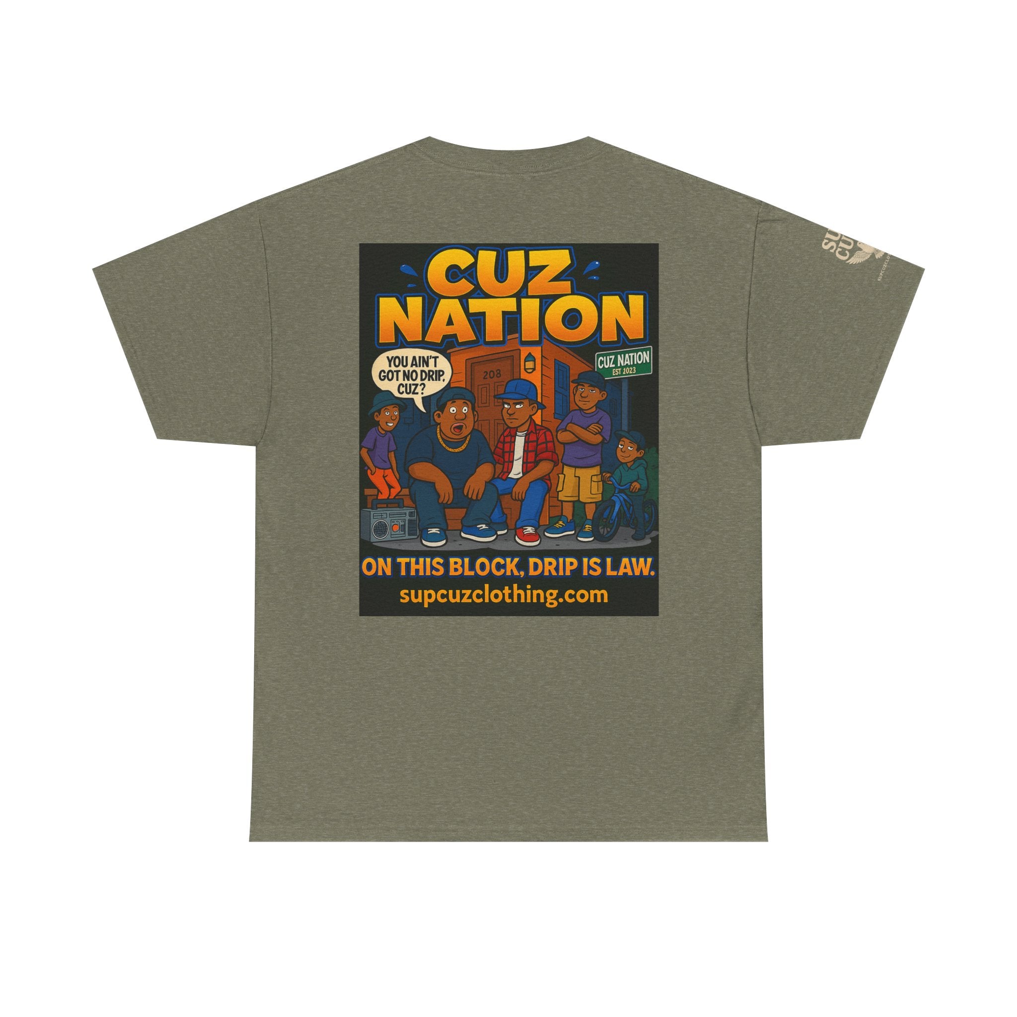Cuz Nation - Unisex Heavy Cotton Tee