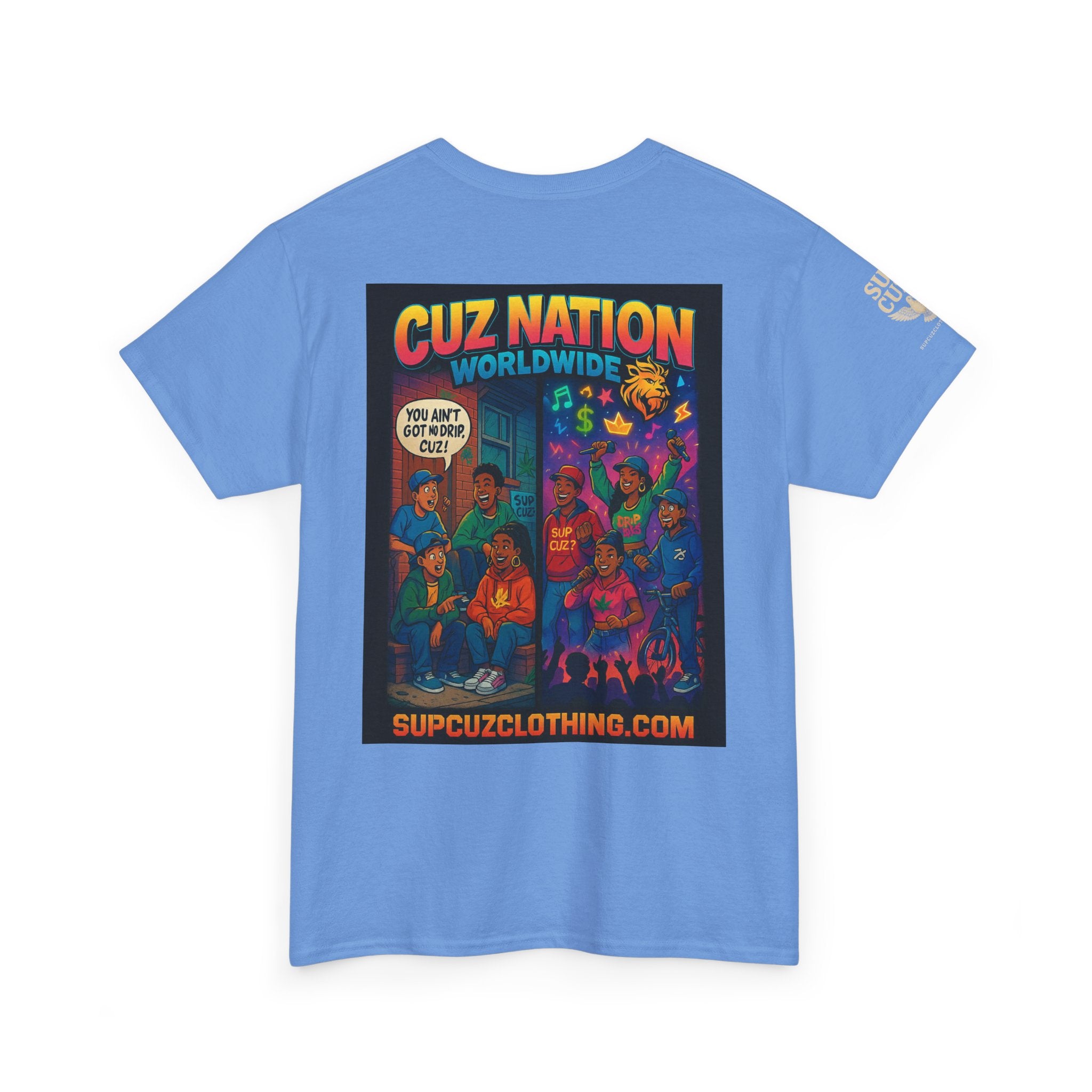 Cuz Nation Worldwide -  Unisex Heavy Cotton Tee