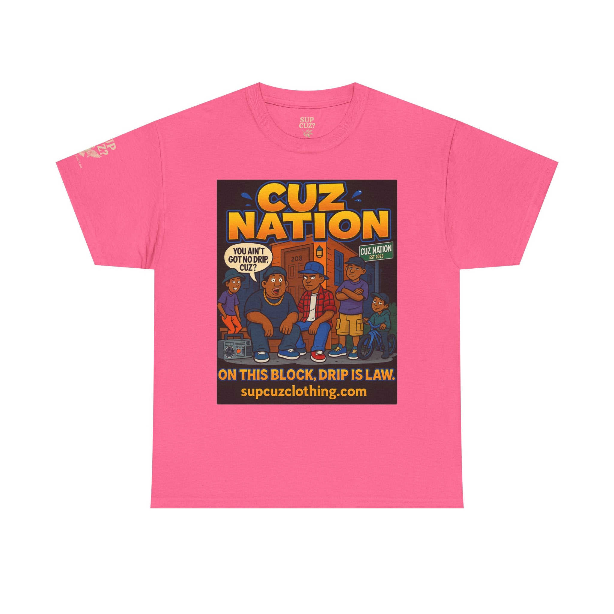 Cuz Nation - Unisex Heavy Cotton Tee