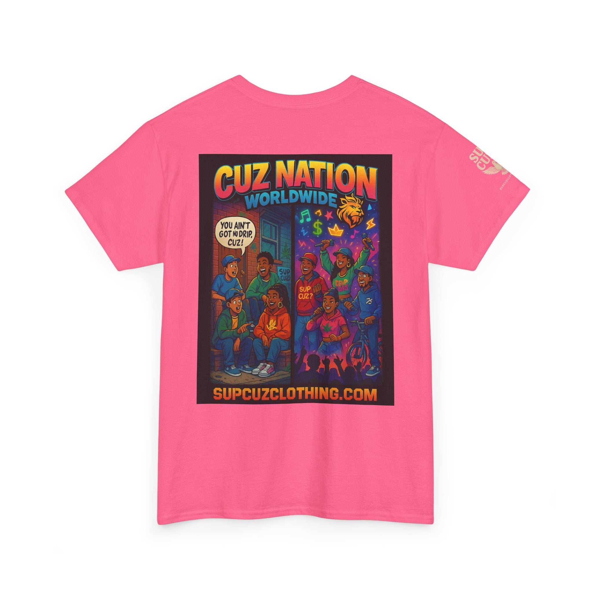 Cuz Nation Worldwide -  Unisex Heavy Cotton Tee
