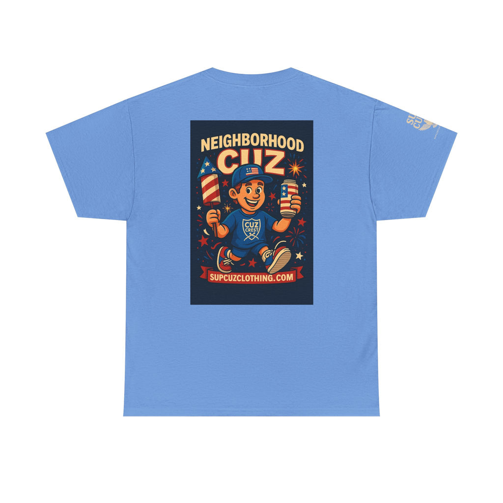 4th of July Launch Tee 5/6 - Unisex Heavy Cotton Tee