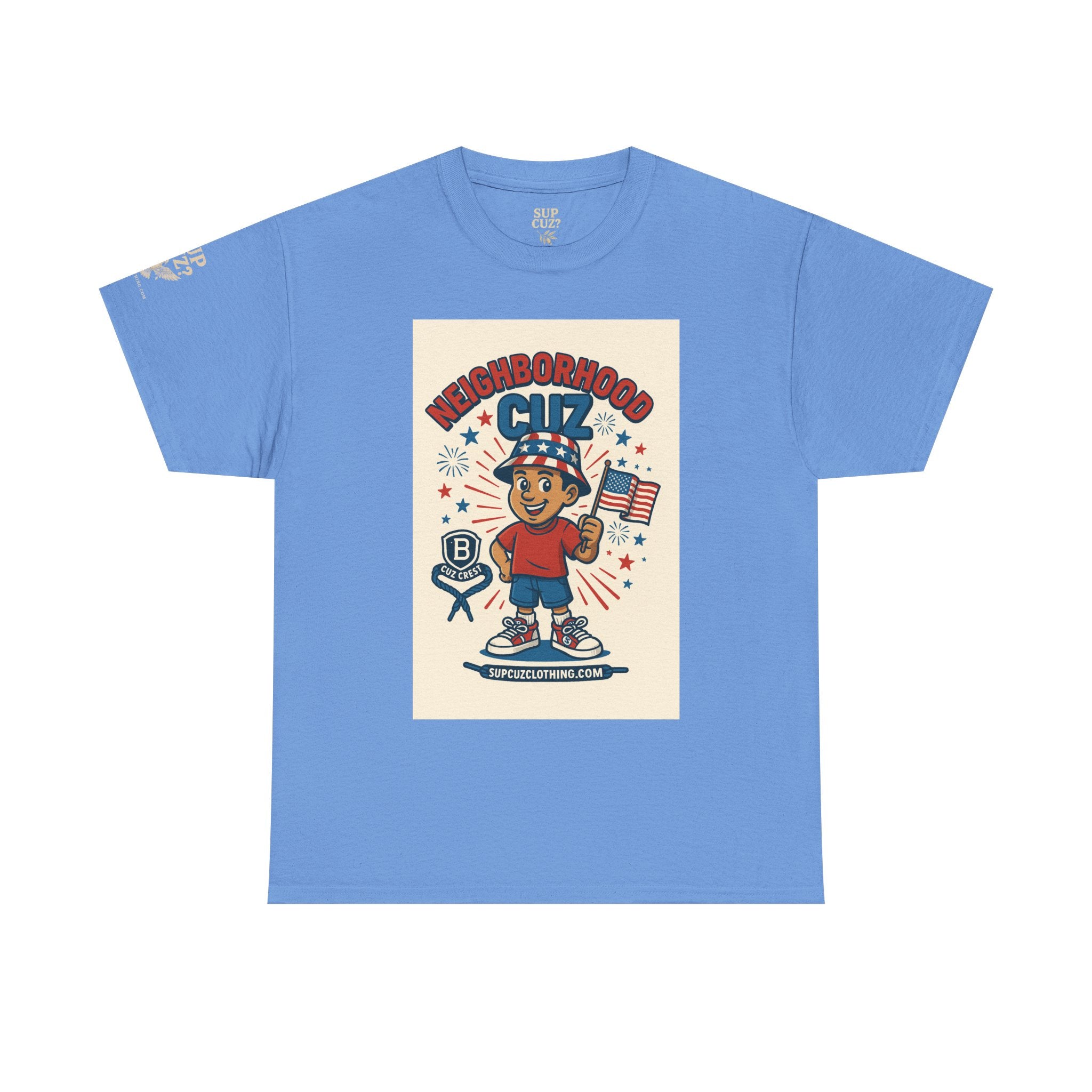4th of July Launch Tee 4/6 - Unisex Heavy Cotton Tee