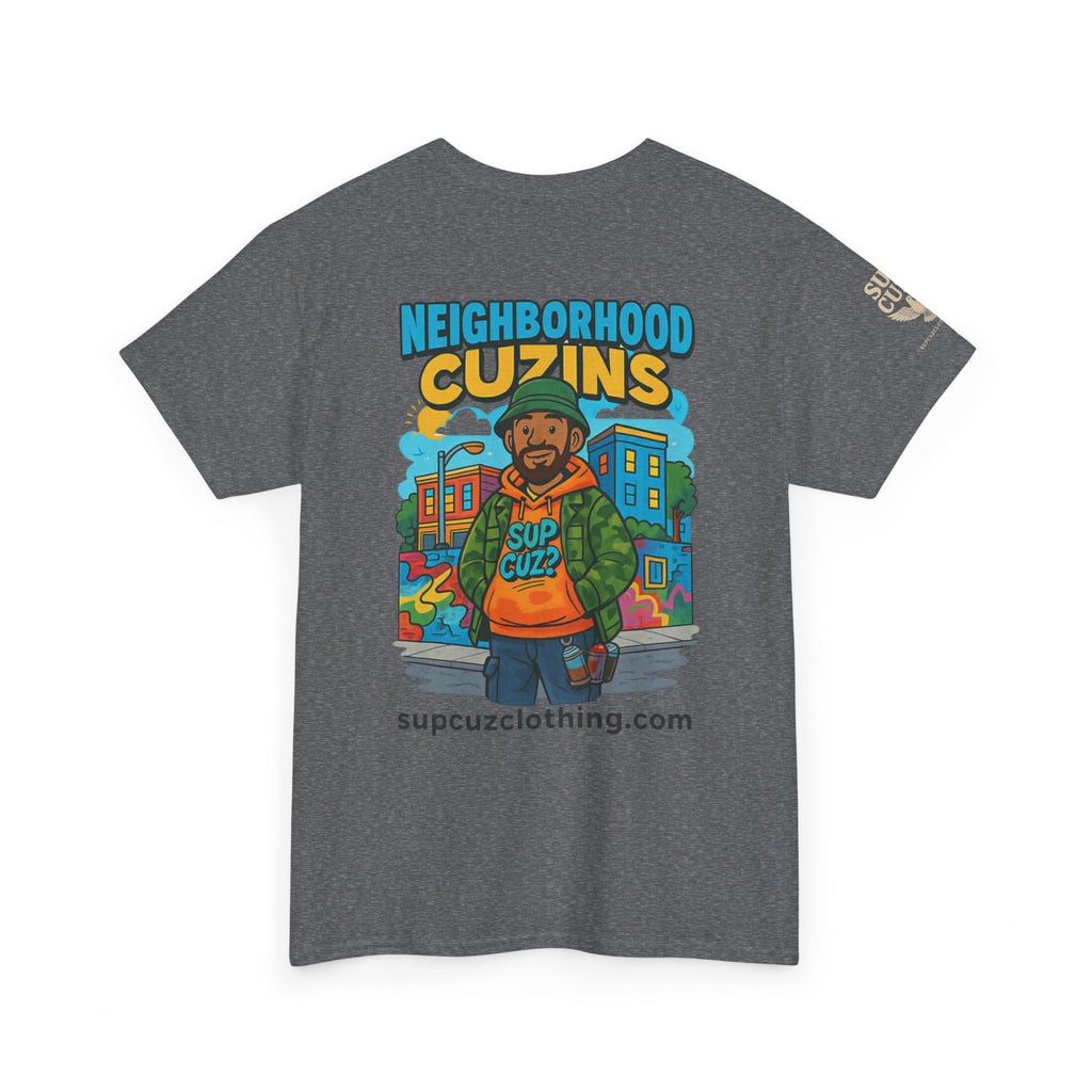 Neighborhood Cuzins -  Unisex Heavy Cotton Tee