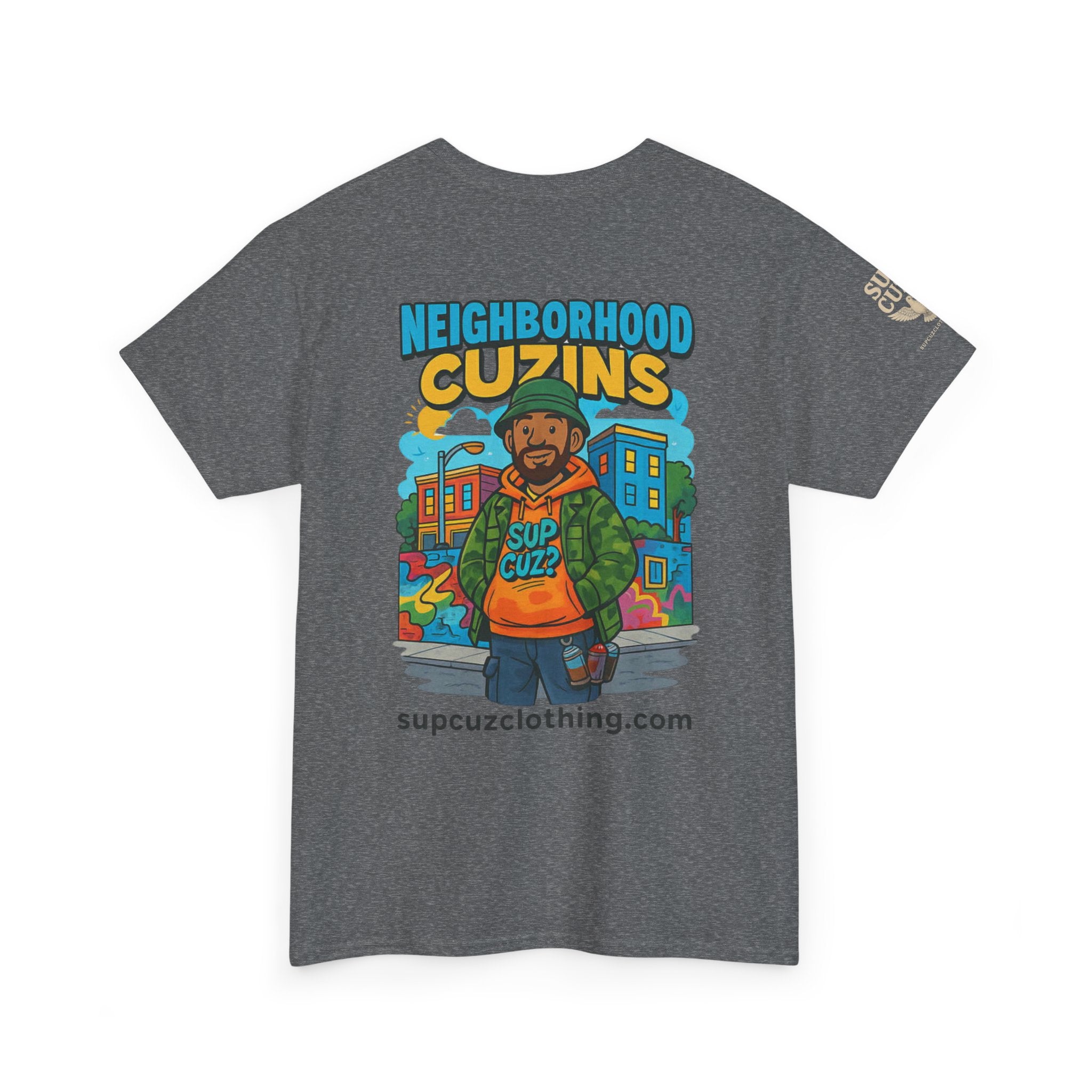 Neighborhood Cuzins -  Unisex Heavy Cotton Tee