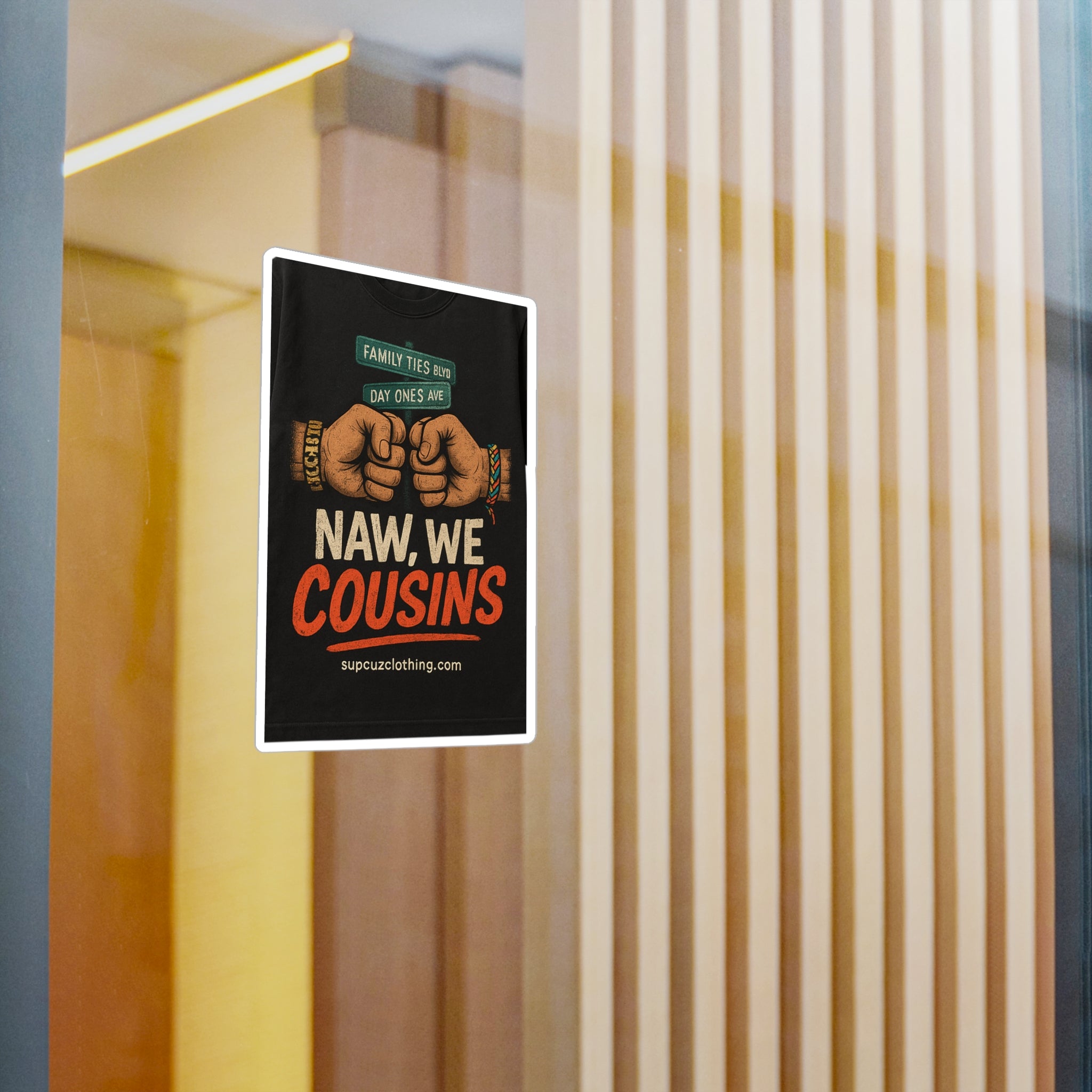 Cousins Vinyl Sticker (Multiple Sizes)