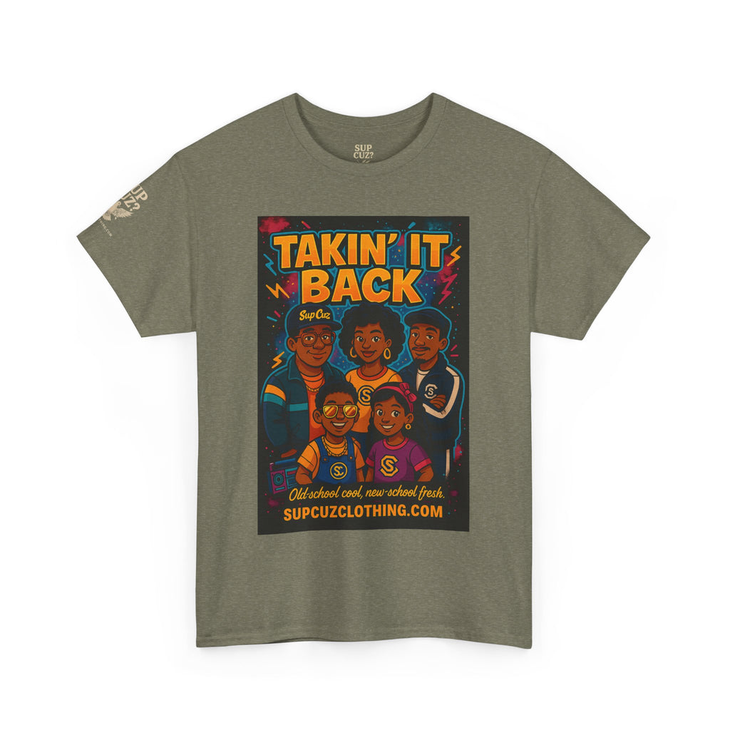 Taking It Back -  Unisex Heavy Cotton Tee