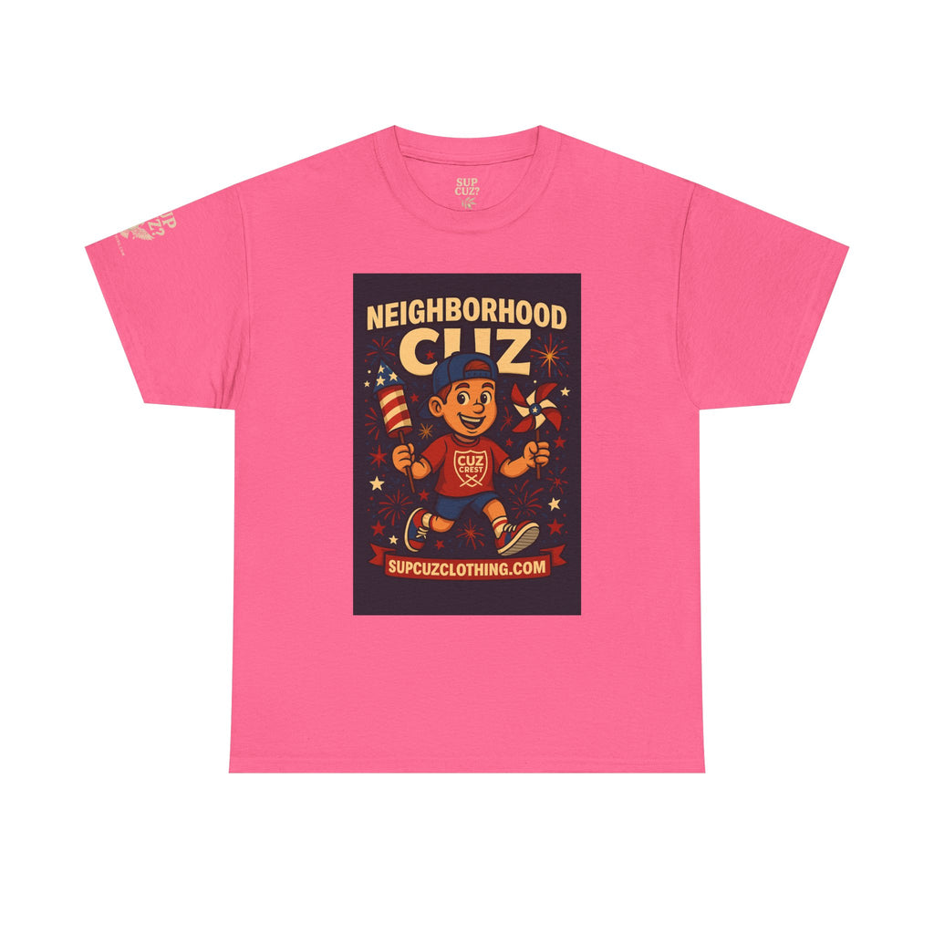 4th of July Launch Tee 6/6 - Unisex Heavy Cotton Tee