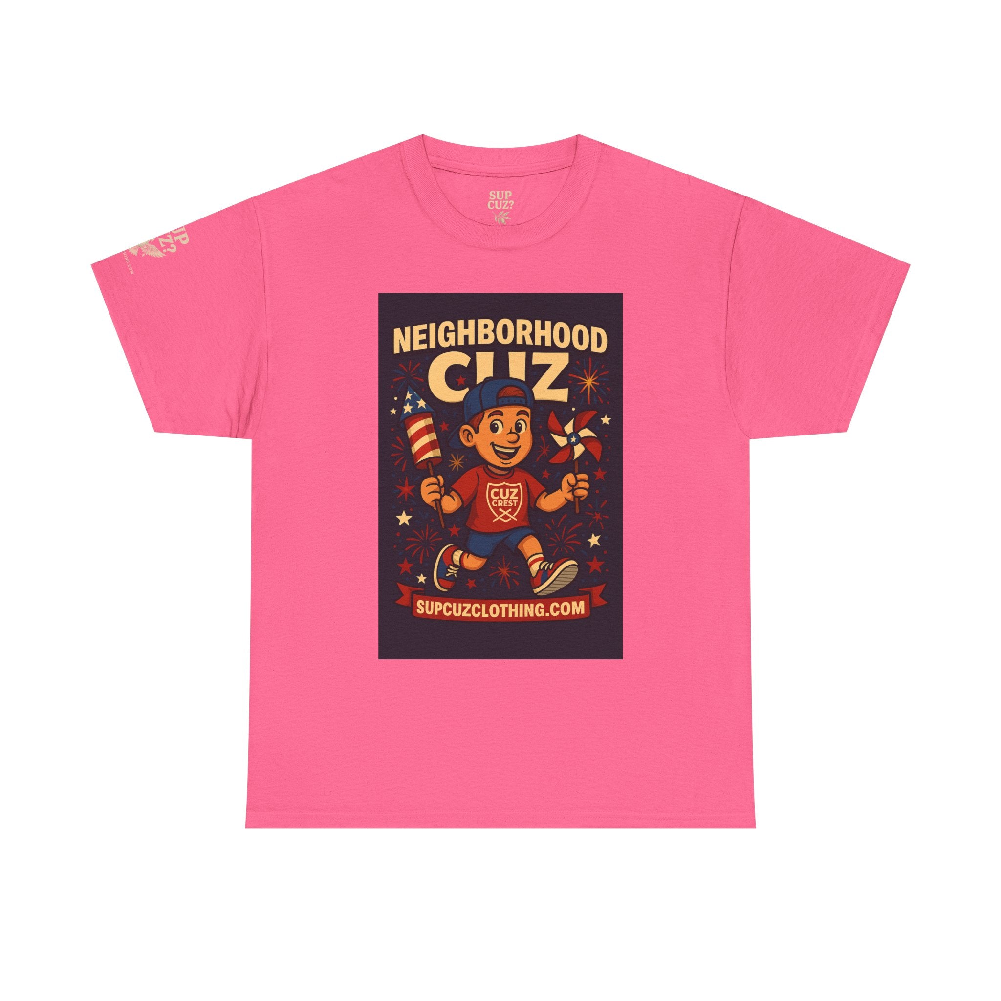 4th of July Launch Tee 6/6 - Unisex Heavy Cotton Tee