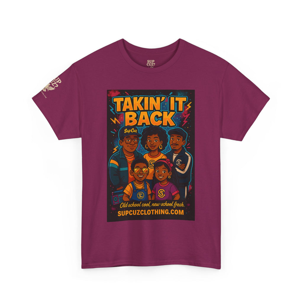 Taking It Back -  Unisex Heavy Cotton Tee
