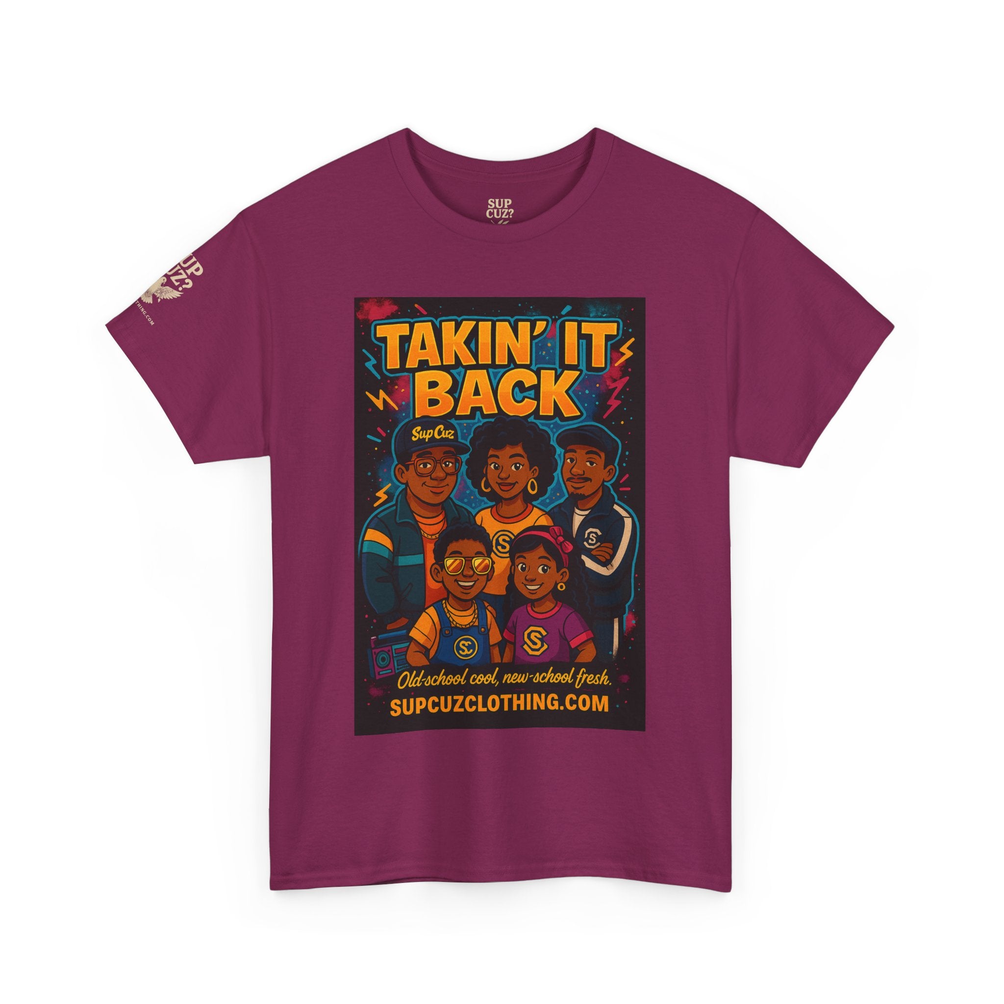 Taking It Back -  Unisex Heavy Cotton Tee