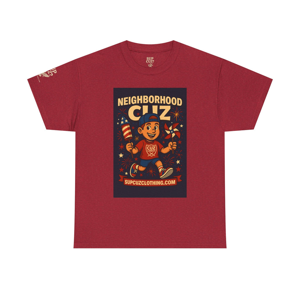 4th of July Launch Tee 6/6 - Unisex Heavy Cotton Tee