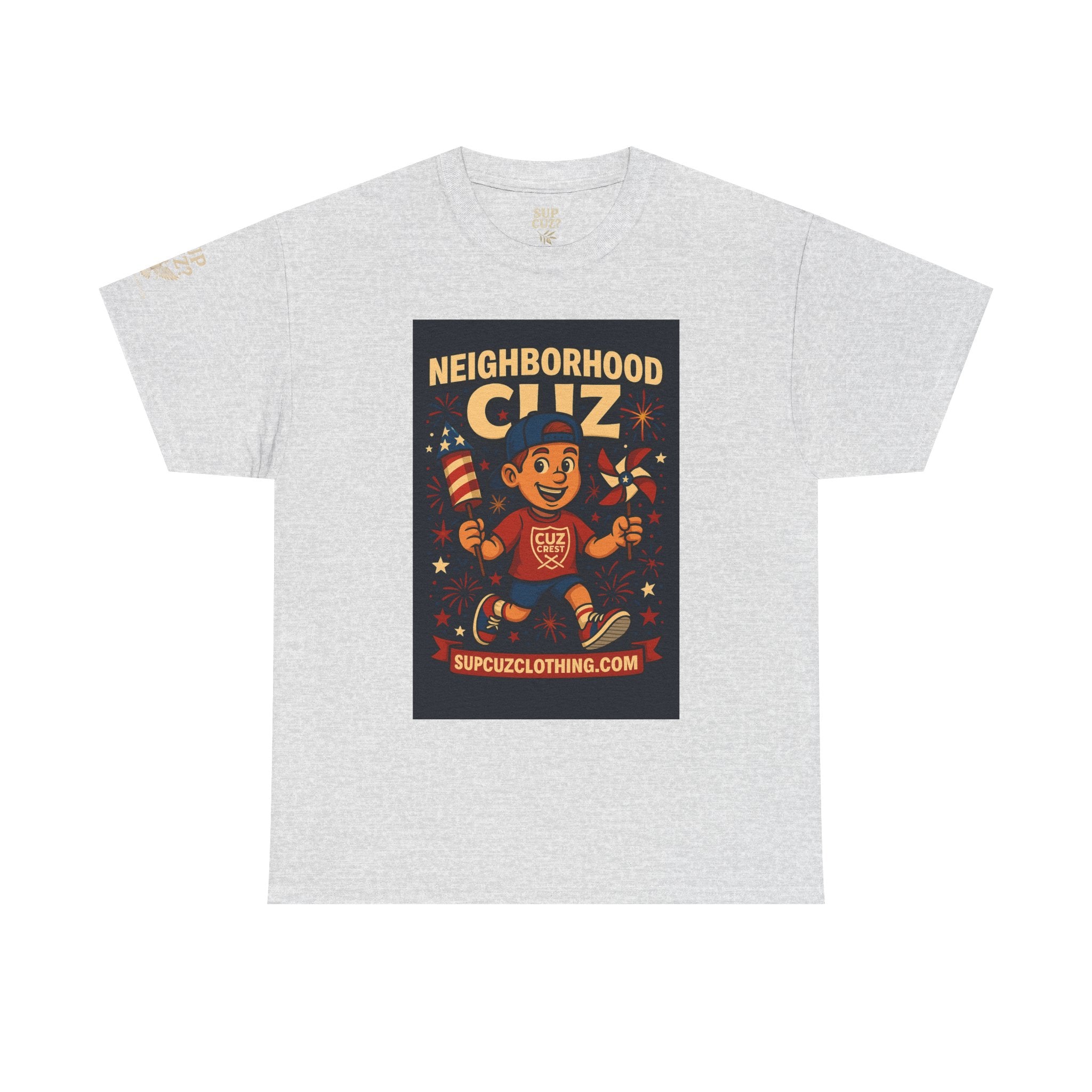 4th of July Launch Tee 6/6 - Unisex Heavy Cotton Tee