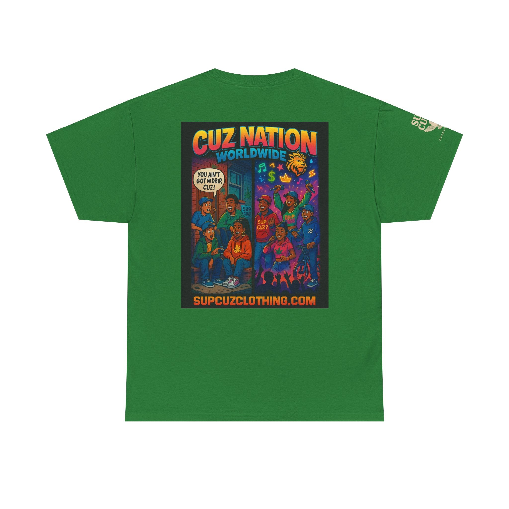 Cuz Nation Worldwide -  Unisex Heavy Cotton Tee