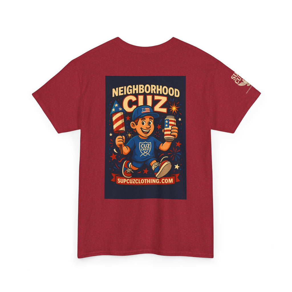 4th of July Launch Tee 5/6 - Unisex Heavy Cotton Tee