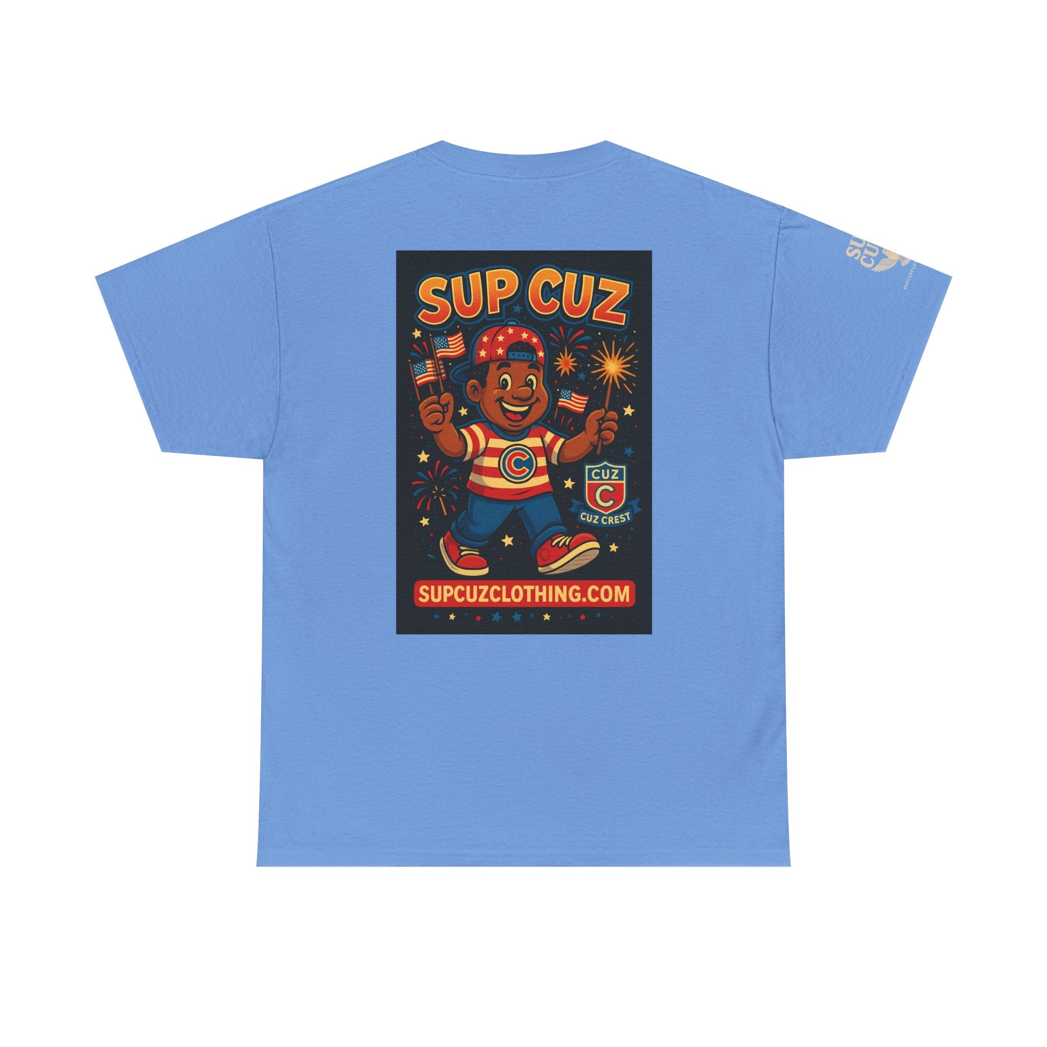 4th of July Launch Tee 3/6 - Unisex Heavy Cotton Tee