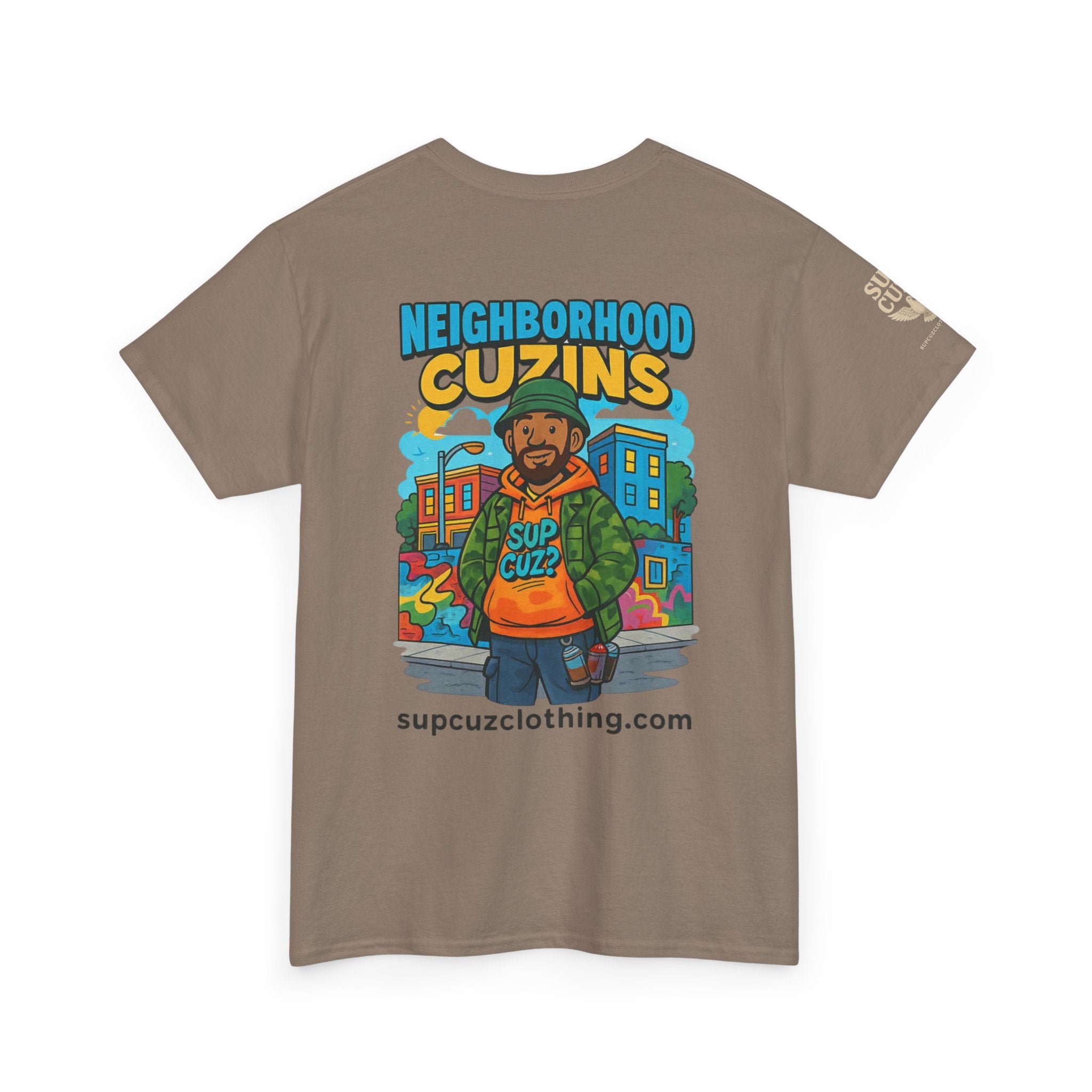 Neighborhood Cuzins -  Unisex Heavy Cotton Tee