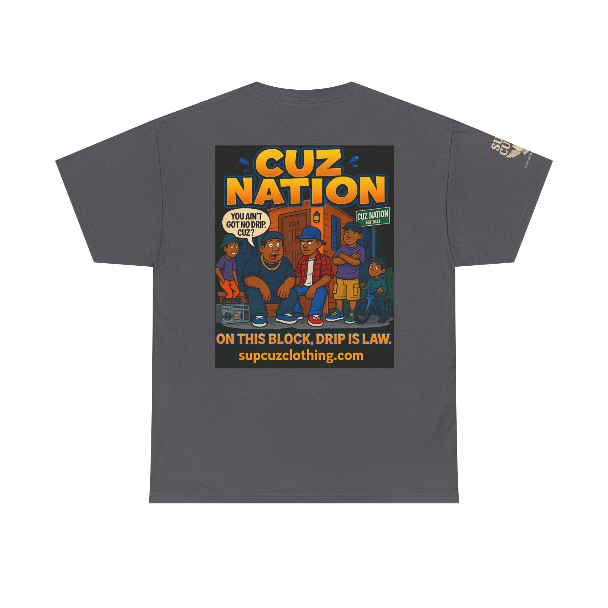 Cuz Nation - Unisex Heavy Cotton Tee