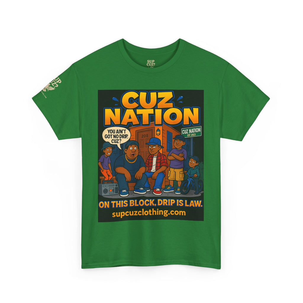 Cuz Nation - Unisex Heavy Cotton Tee