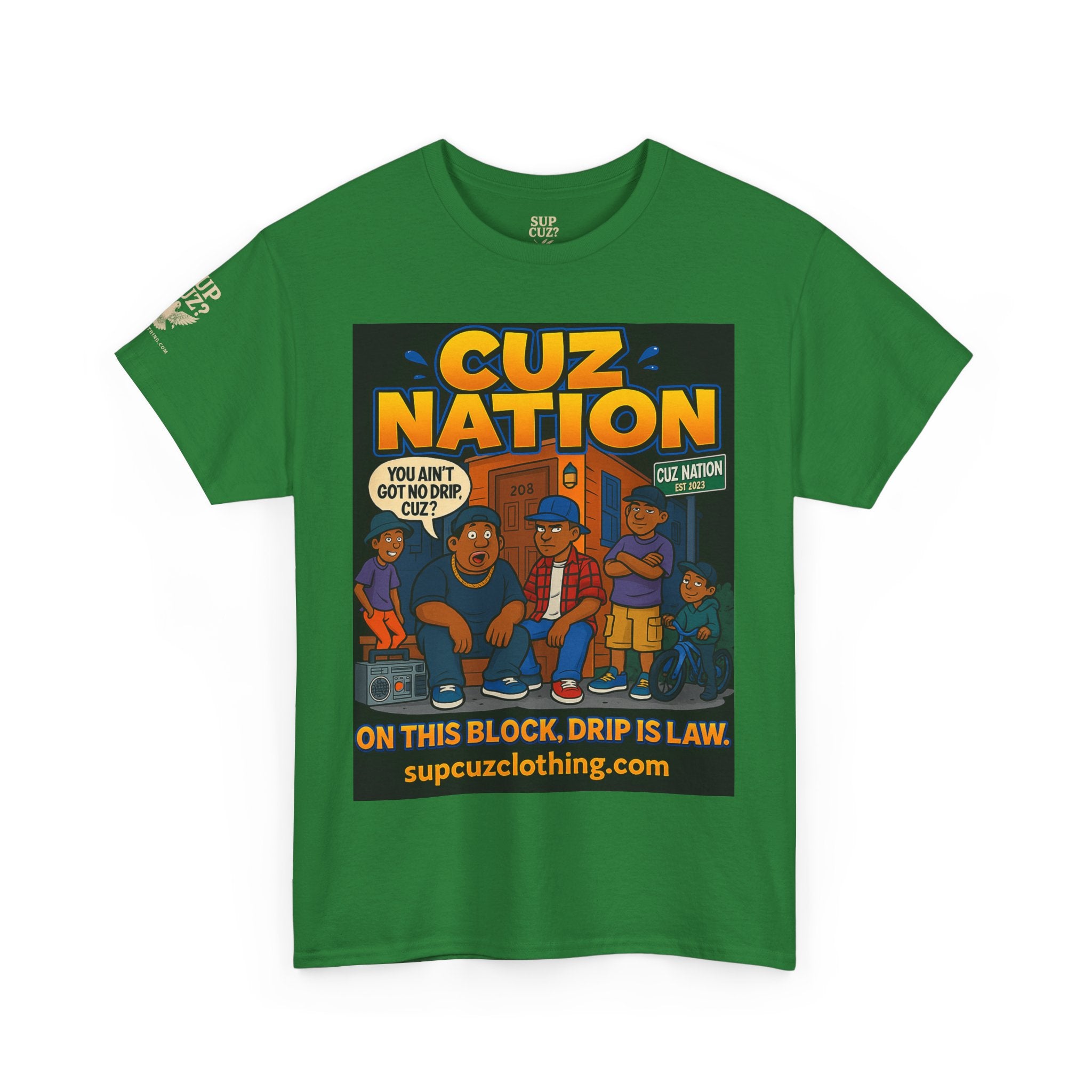 Cuz Nation - Unisex Heavy Cotton Tee