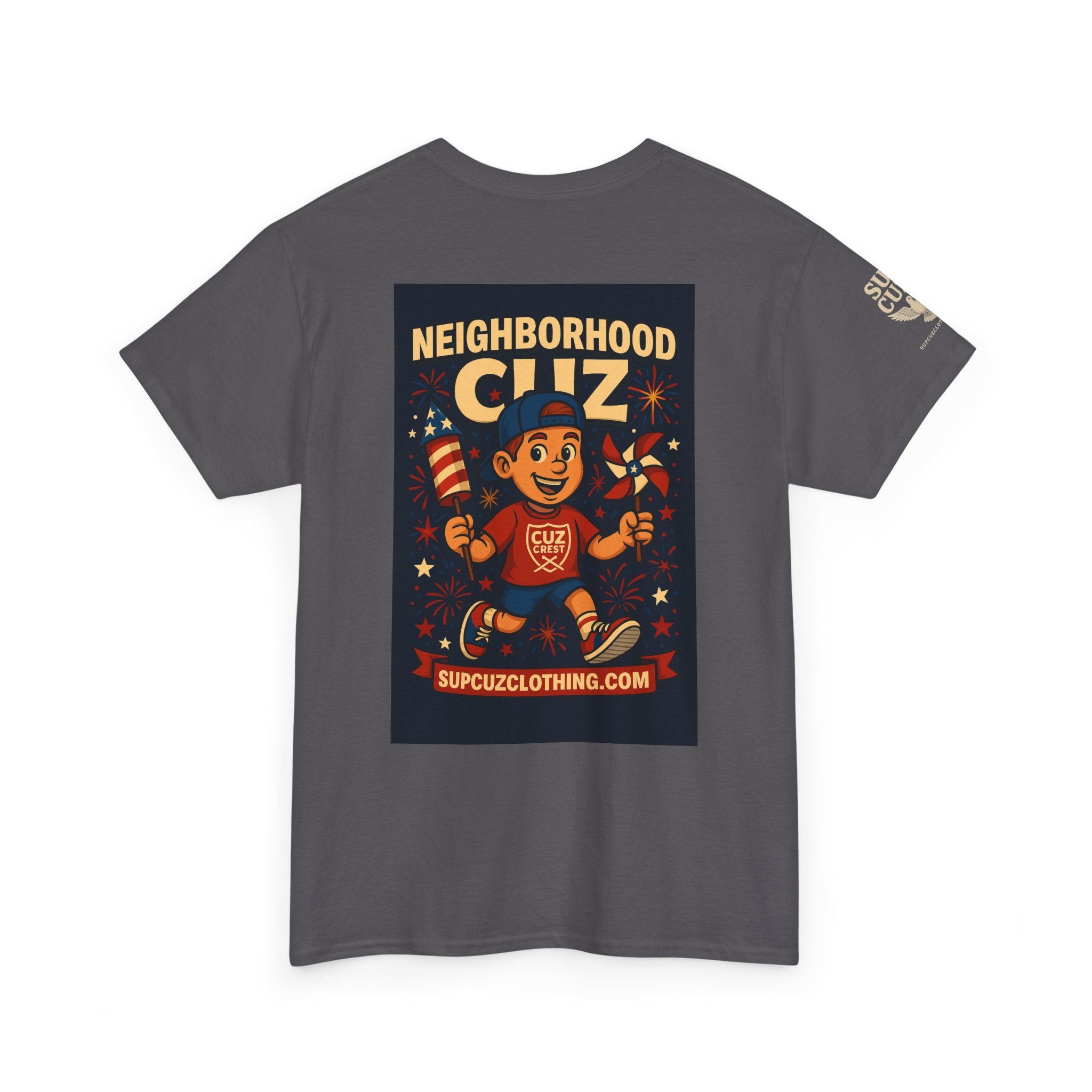 4th of July Launch Tee 6/6 - Unisex Heavy Cotton Tee