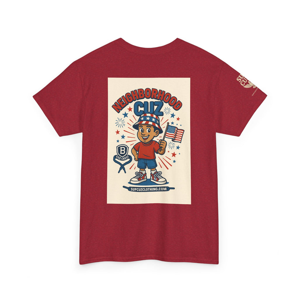 4th of July Launch Tee 4/6 - Unisex Heavy Cotton Tee