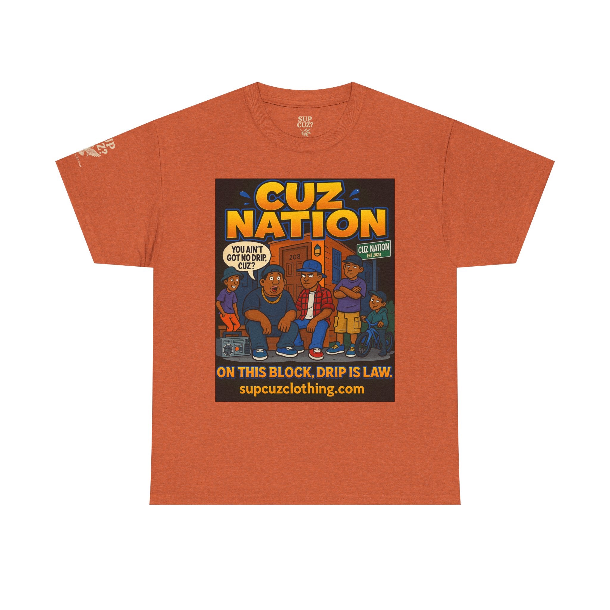 Cuz Nation - Unisex Heavy Cotton Tee