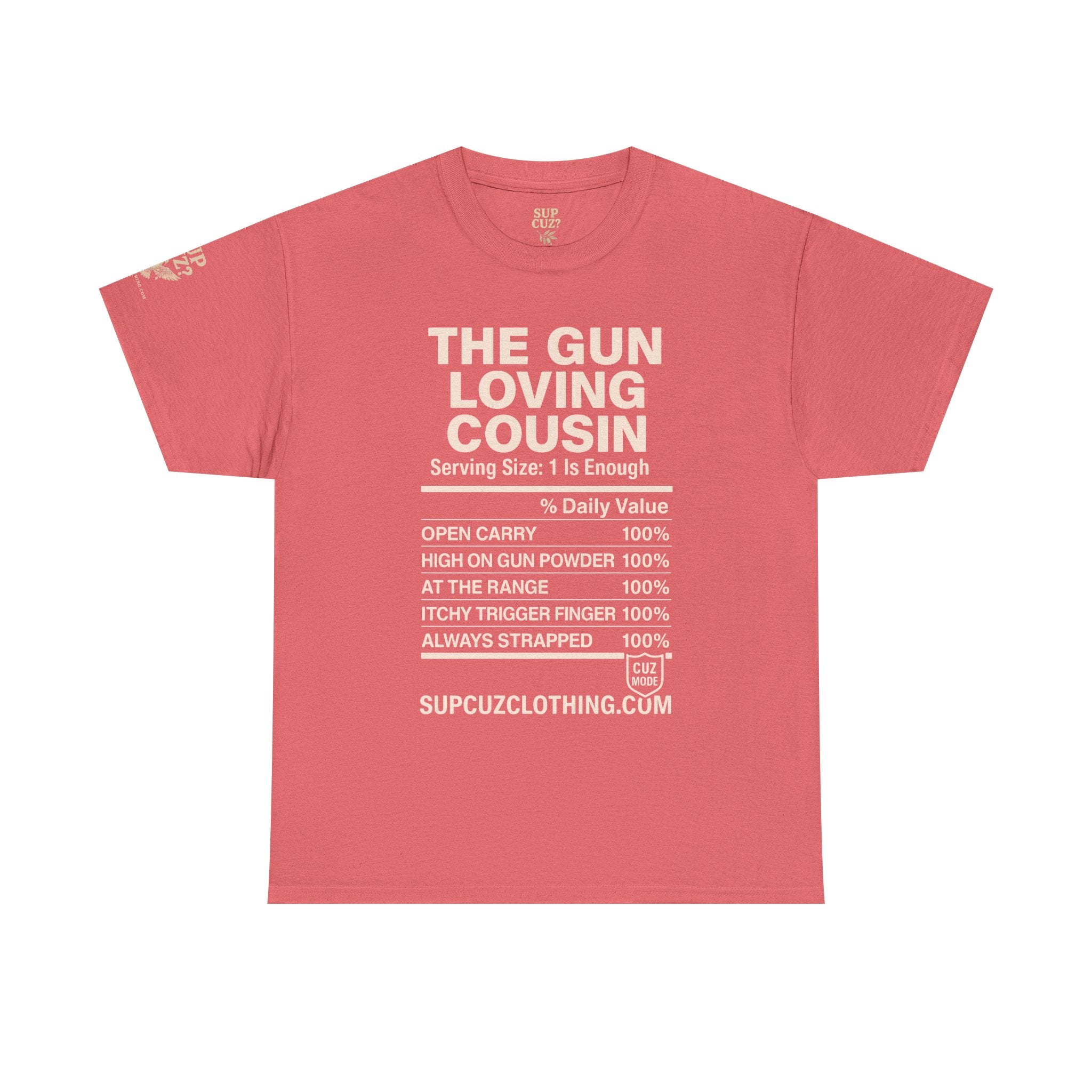 The Gun Loving Cousin - Unisex Heavy Cotton Tee (Multiple Colors)