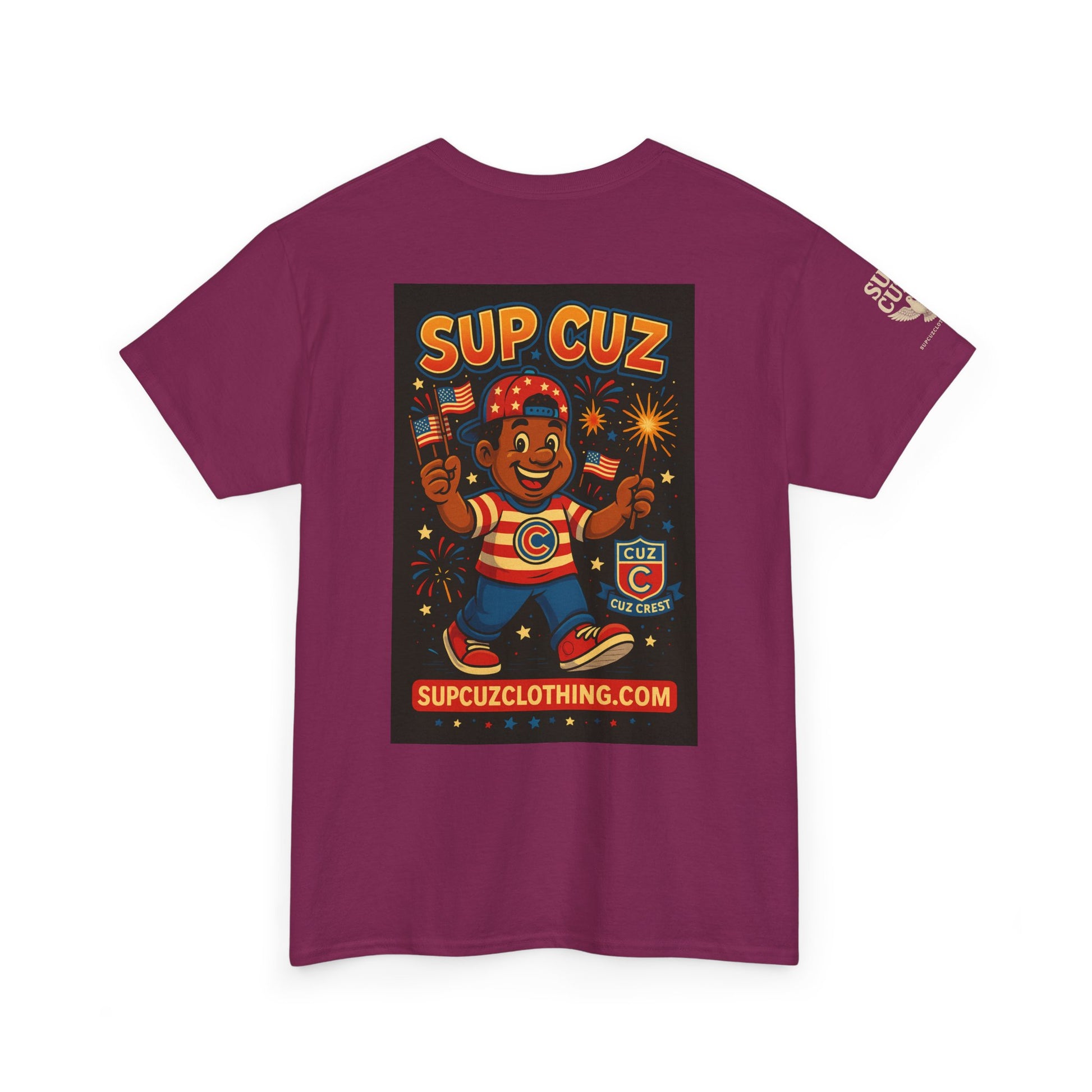 4th of July Launch Tee 3/6 - Unisex Heavy Cotton Tee