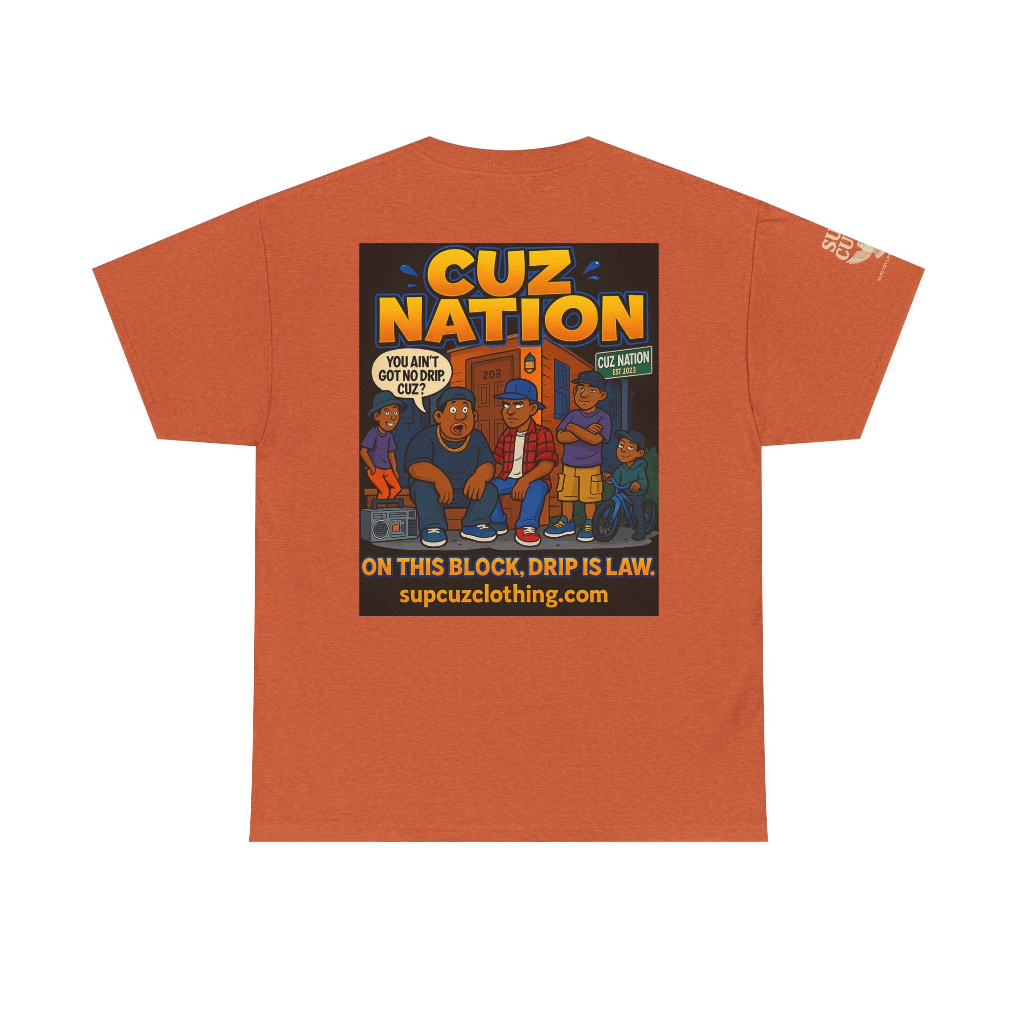Cuz Nation - Unisex Heavy Cotton Tee