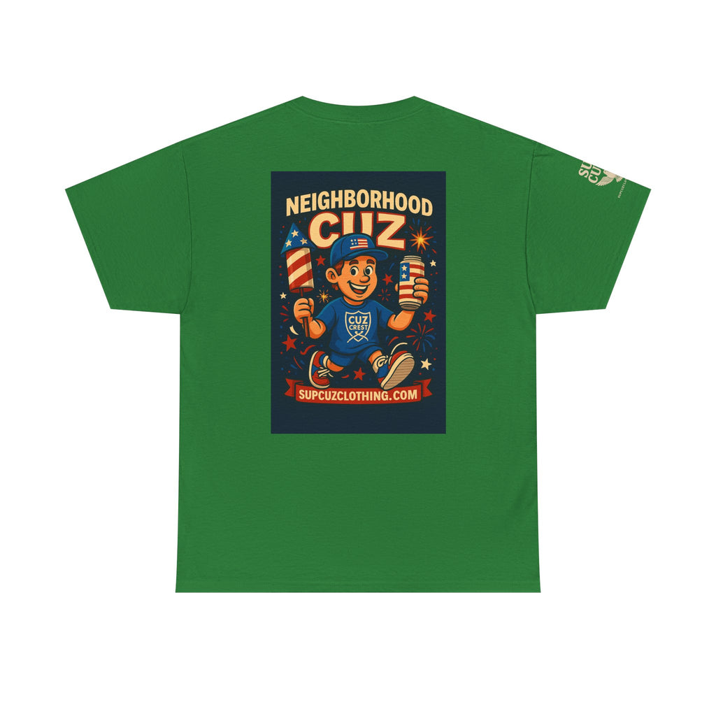 4th of July Launch Tee 5/6 - Unisex Heavy Cotton Tee