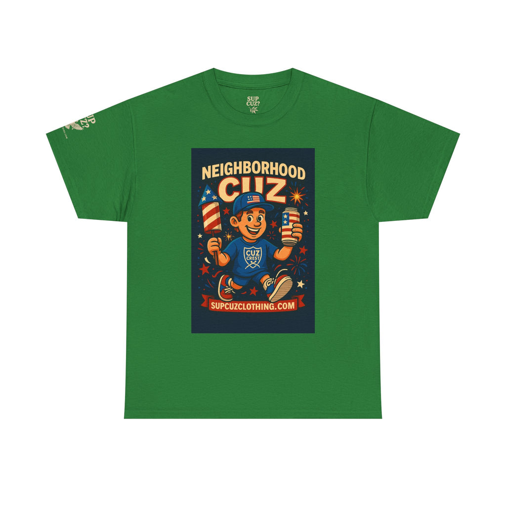 4th of July Launch Tee 5/6 - Unisex Heavy Cotton Tee
