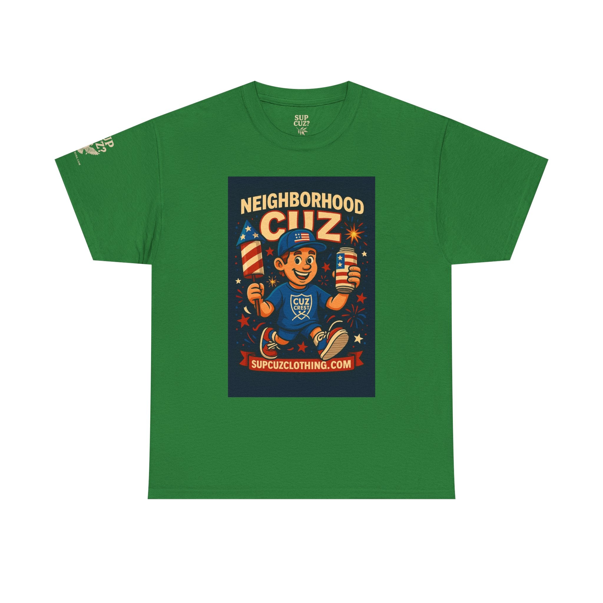 4th of July Launch Tee 5/6 - Unisex Heavy Cotton Tee