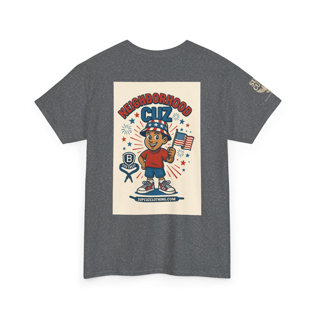 4th of July Launch Tee 4/6 - Unisex Heavy Cotton Tee