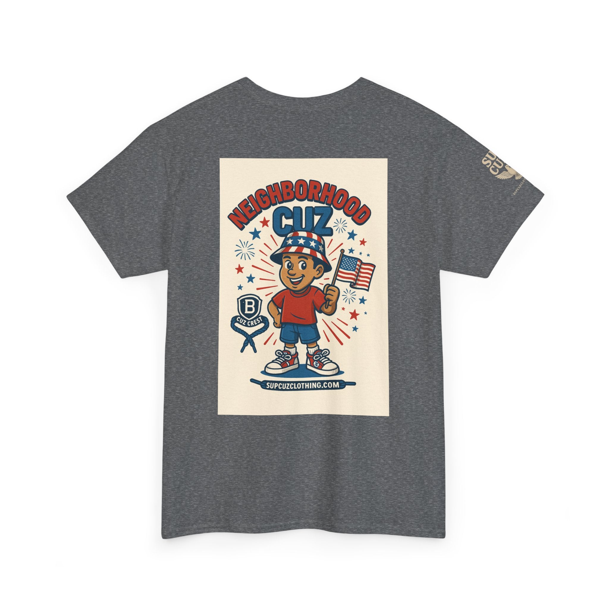4th of July Launch Tee 4/6 - Unisex Heavy Cotton Tee