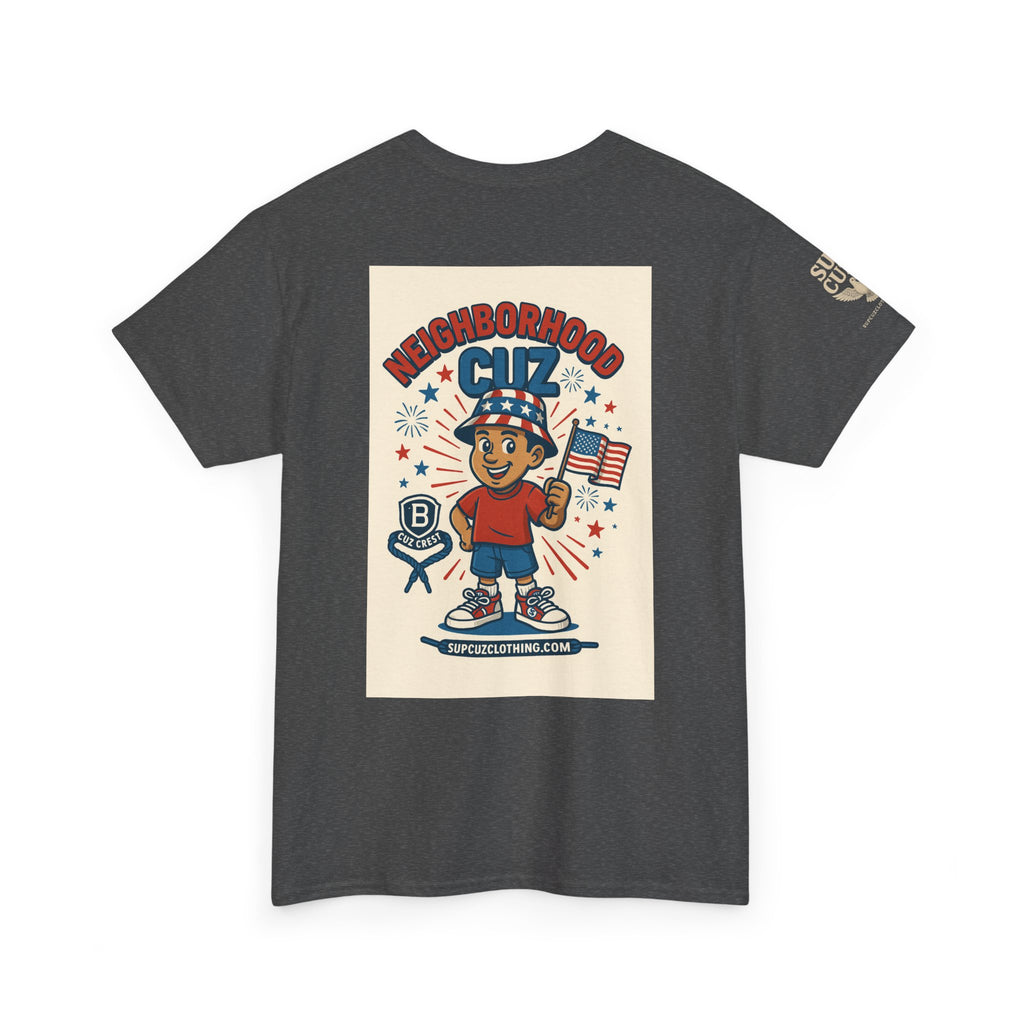 4th of July Launch Tee 4/6 - Unisex Heavy Cotton Tee