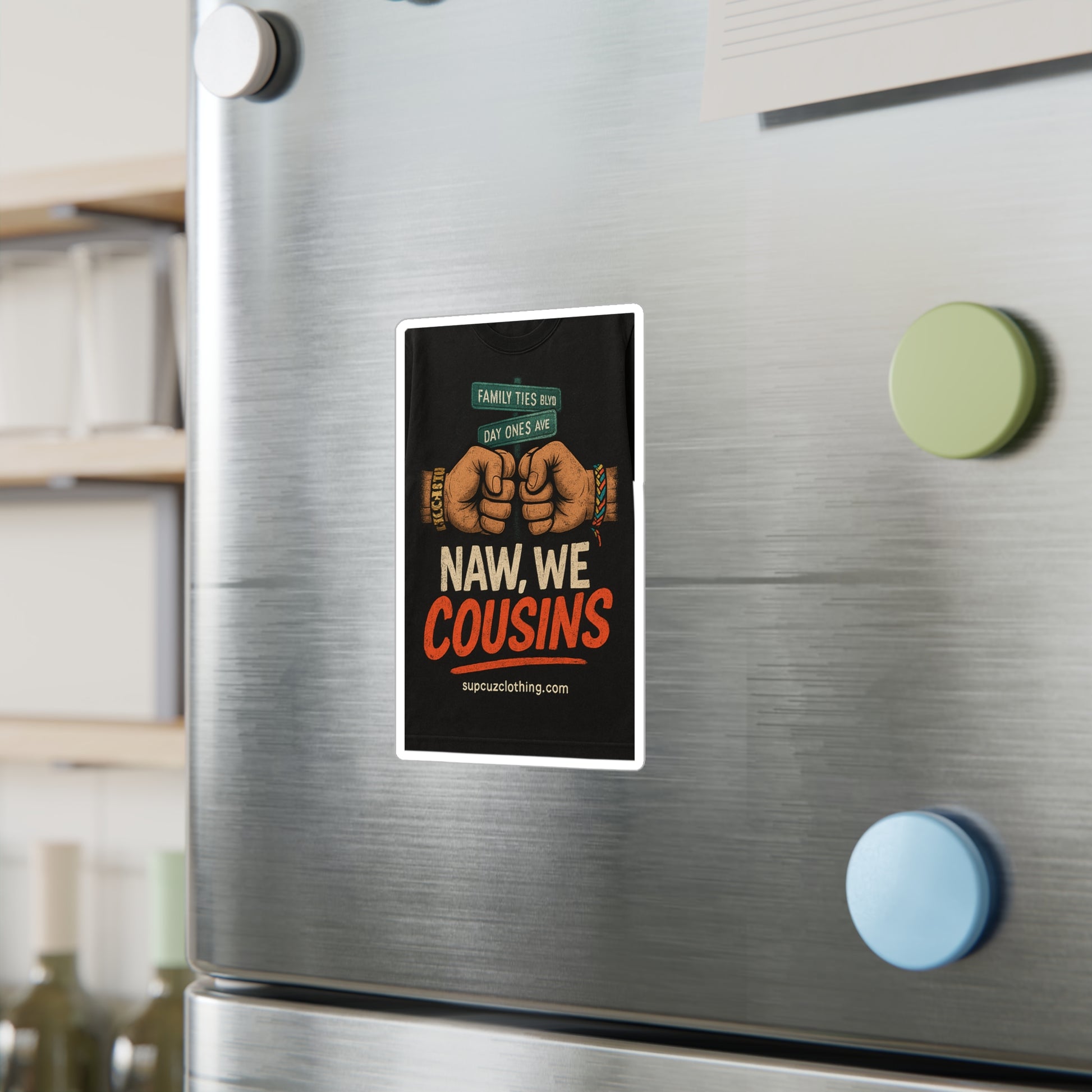 Cousins Vinyl Sticker (Multiple Sizes)