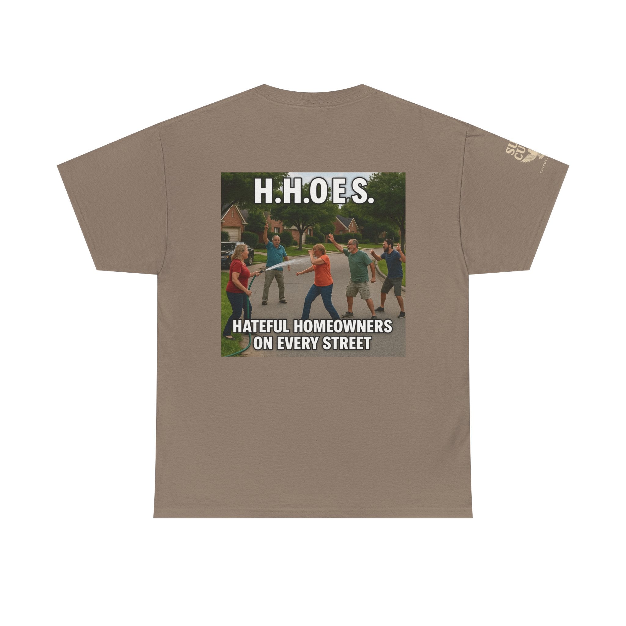 Don't be a Hateful Home Owner Toon Version - Unisex Heavy Cotton Tee