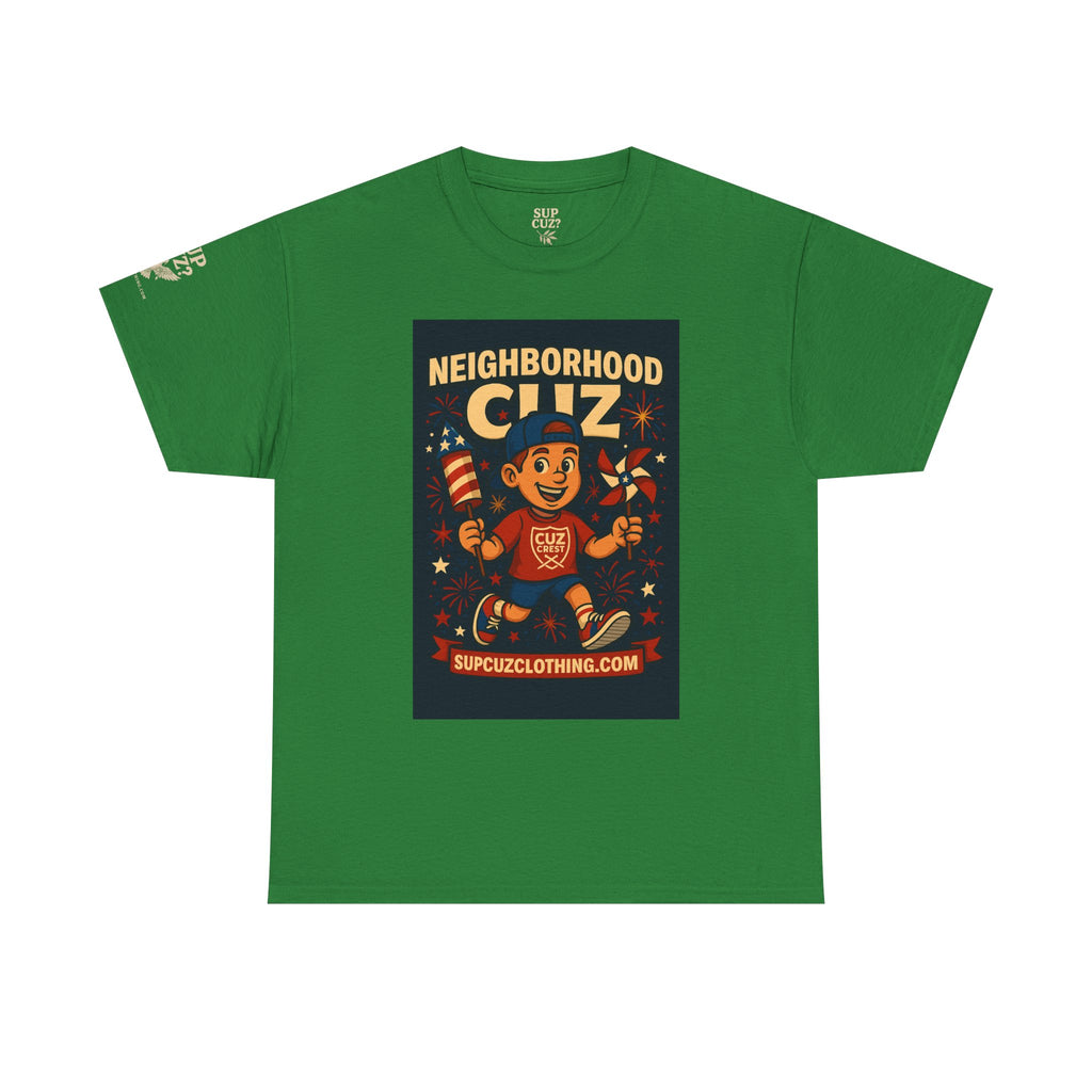 4th of July Launch Tee 6/6 - Unisex Heavy Cotton Tee