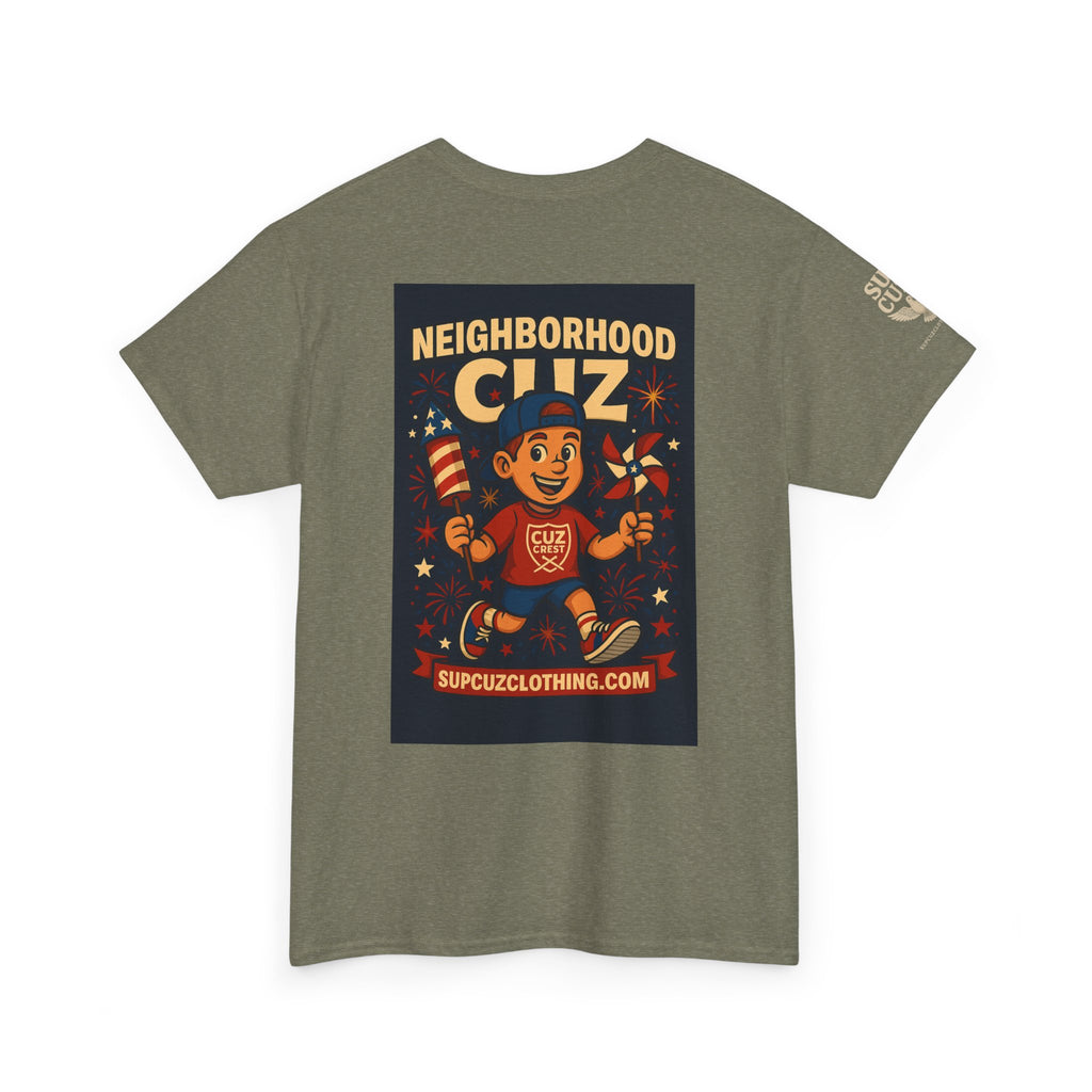 4th of July Launch Tee 6/6 - Unisex Heavy Cotton Tee
