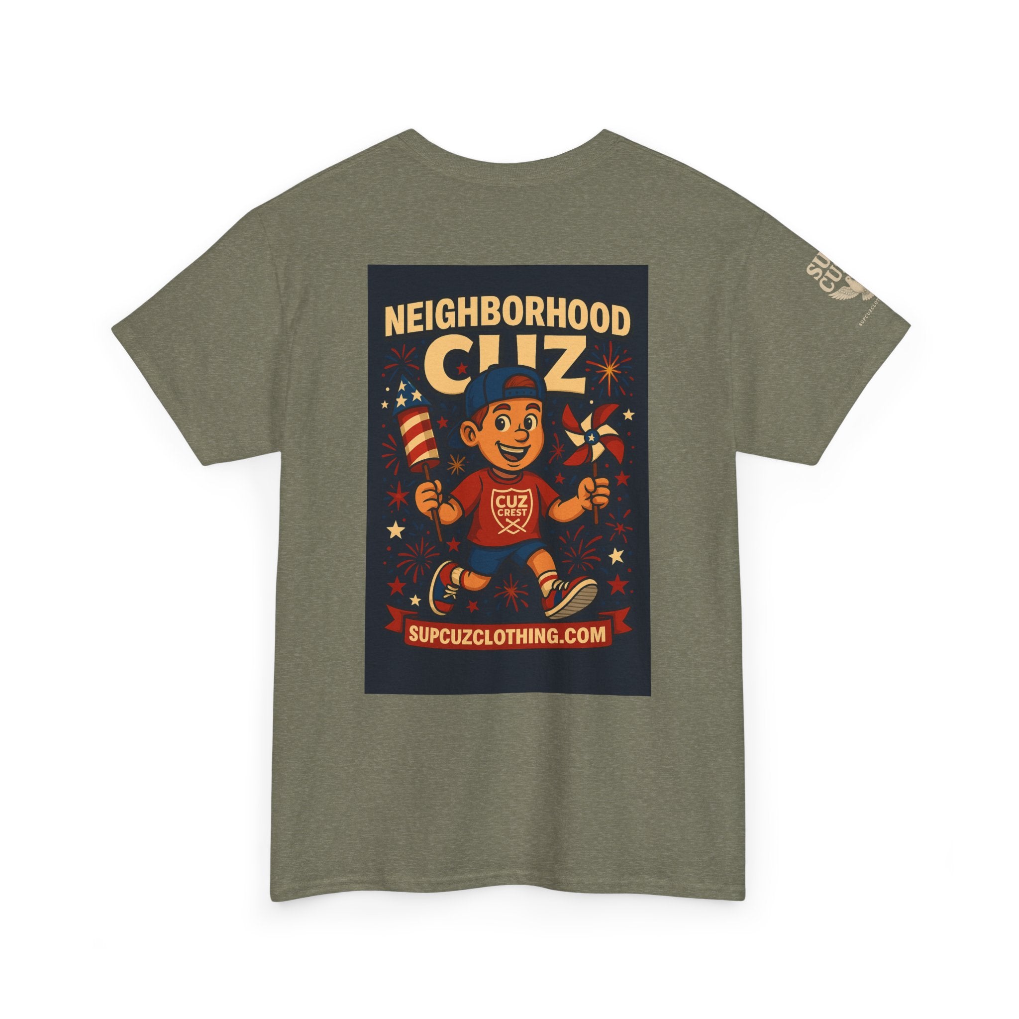 4th of July Launch Tee 6/6 - Unisex Heavy Cotton Tee