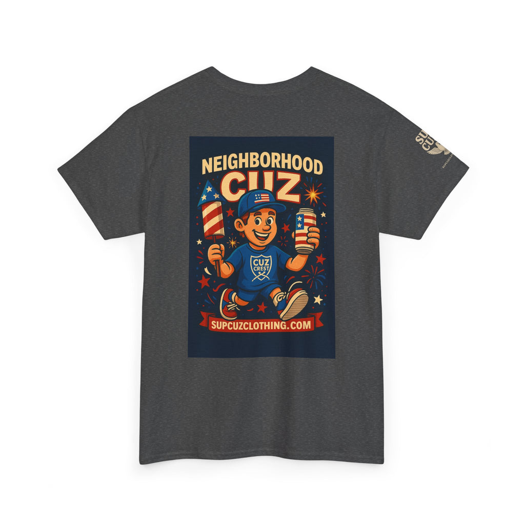 4th of July Launch Tee 5/6 - Unisex Heavy Cotton Tee