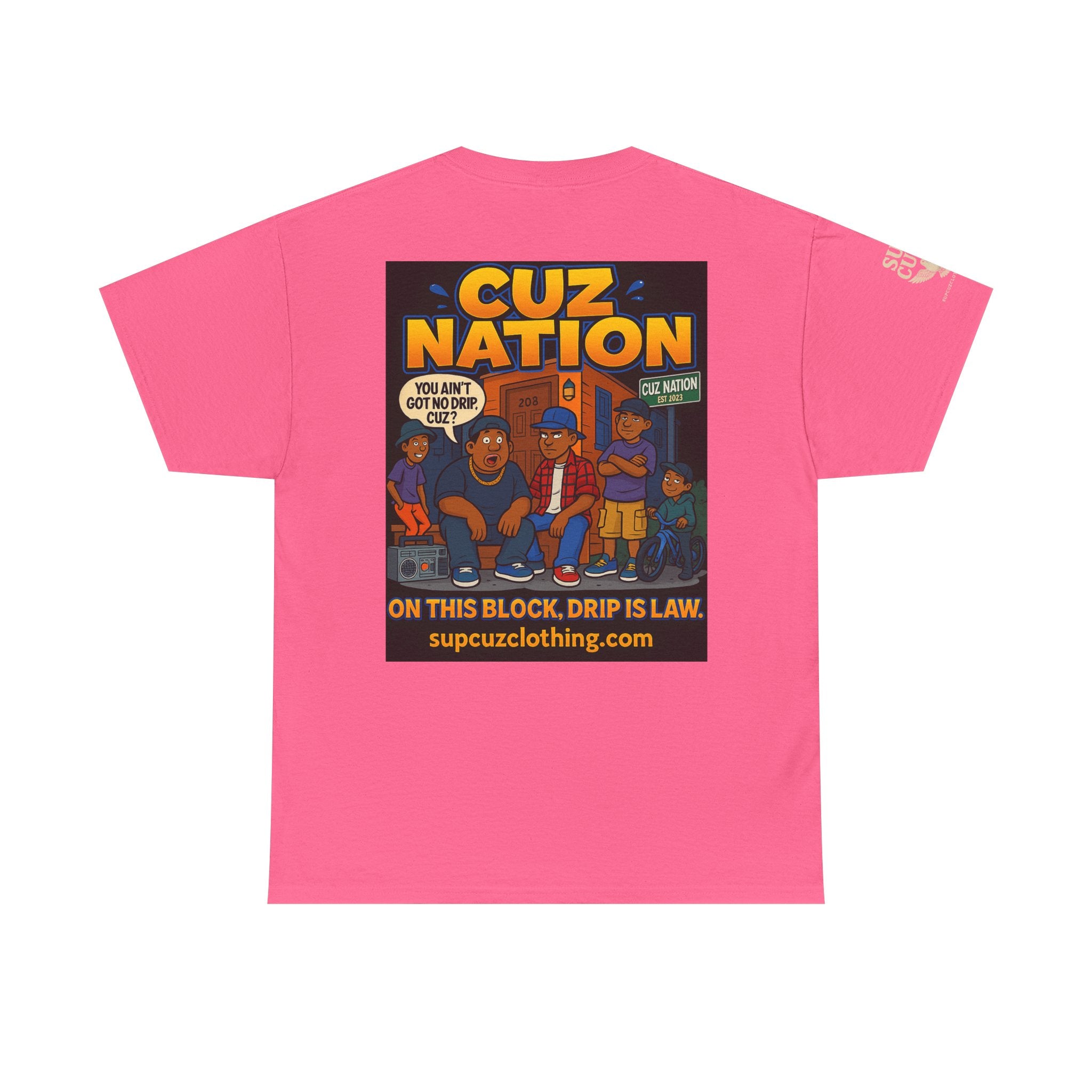 Cuz Nation - Unisex Heavy Cotton Tee