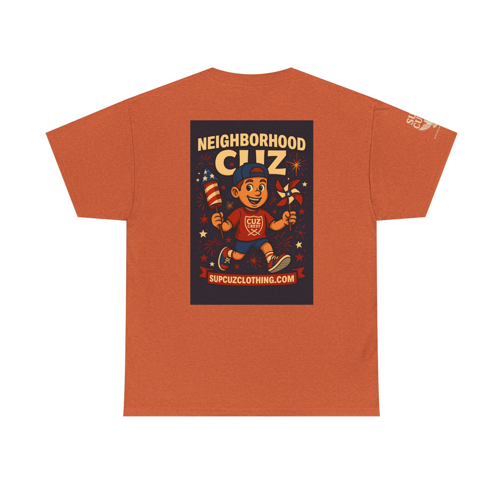 4th of July Launch Tee 6/6 - Unisex Heavy Cotton Tee
