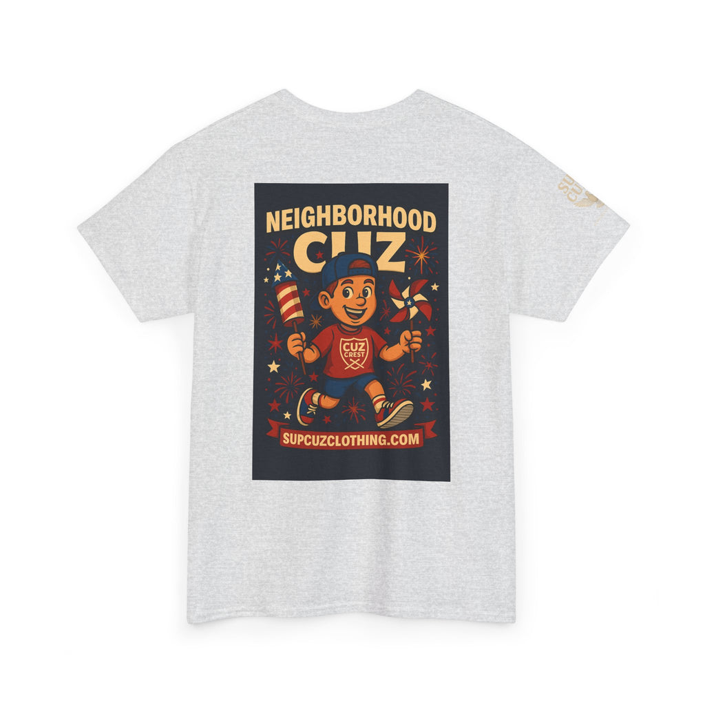 4th of July Launch Tee 6/6 - Unisex Heavy Cotton Tee