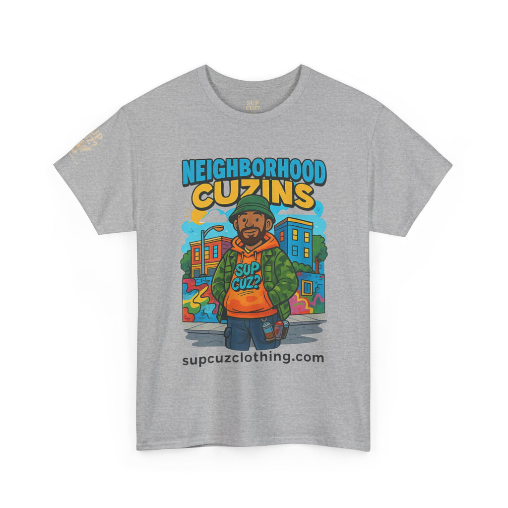 Neighborhood Cuzins -  Unisex Heavy Cotton Tee