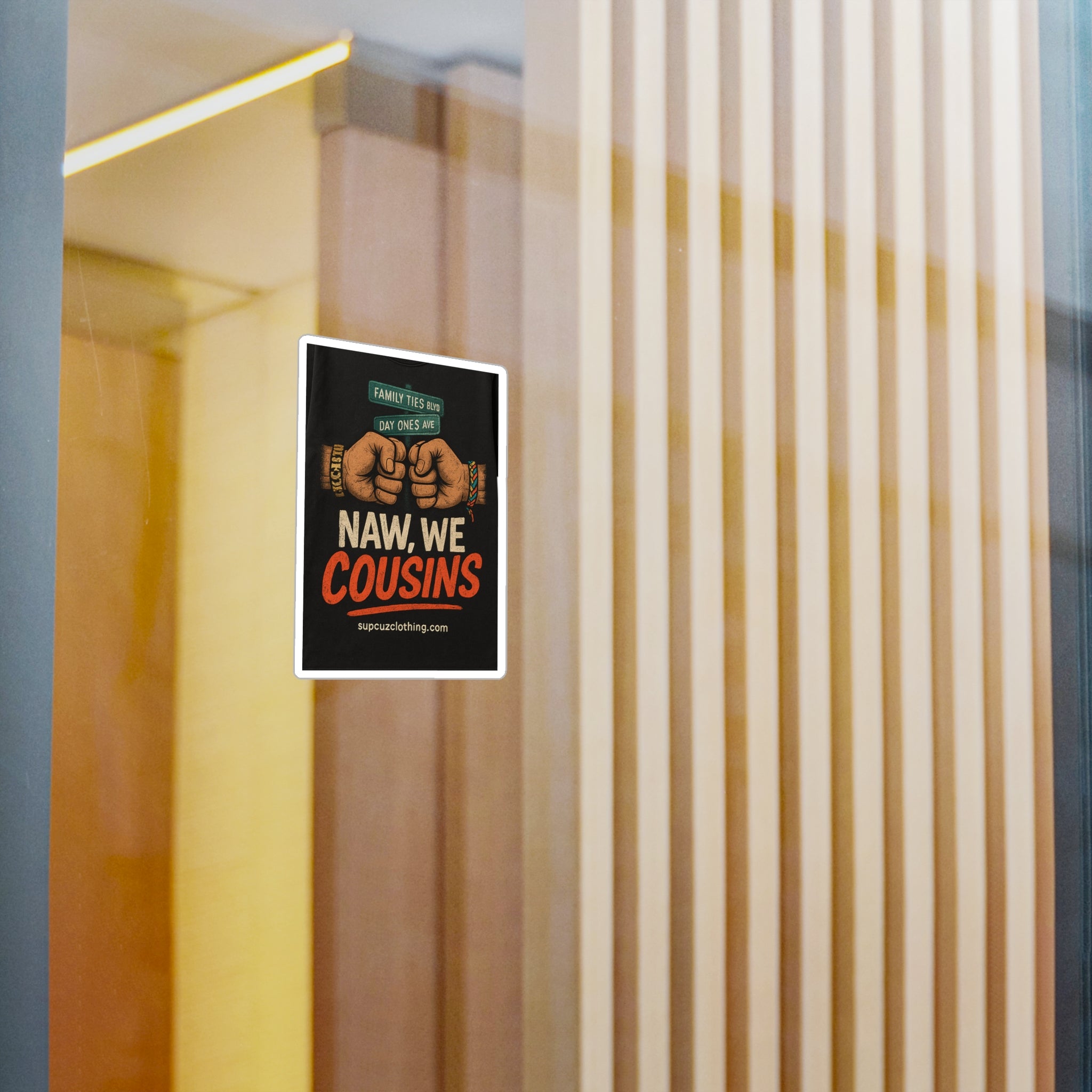 Cousins Vinyl Sticker (Multiple Sizes)