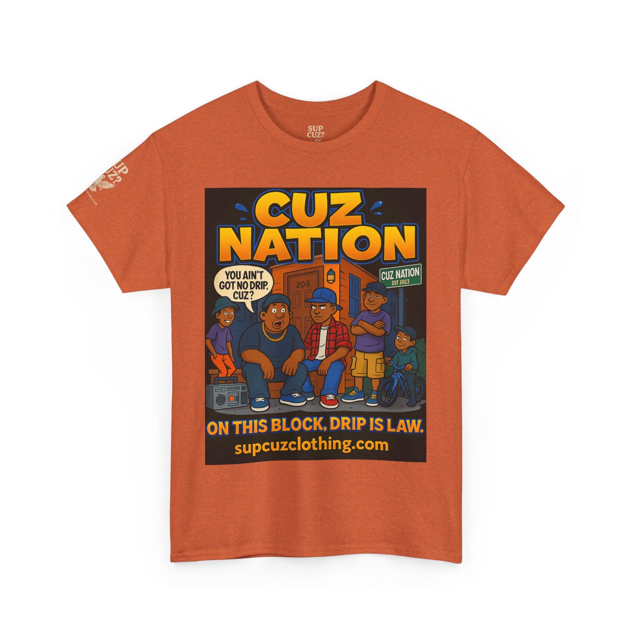 Cuz Nation - Unisex Heavy Cotton Tee