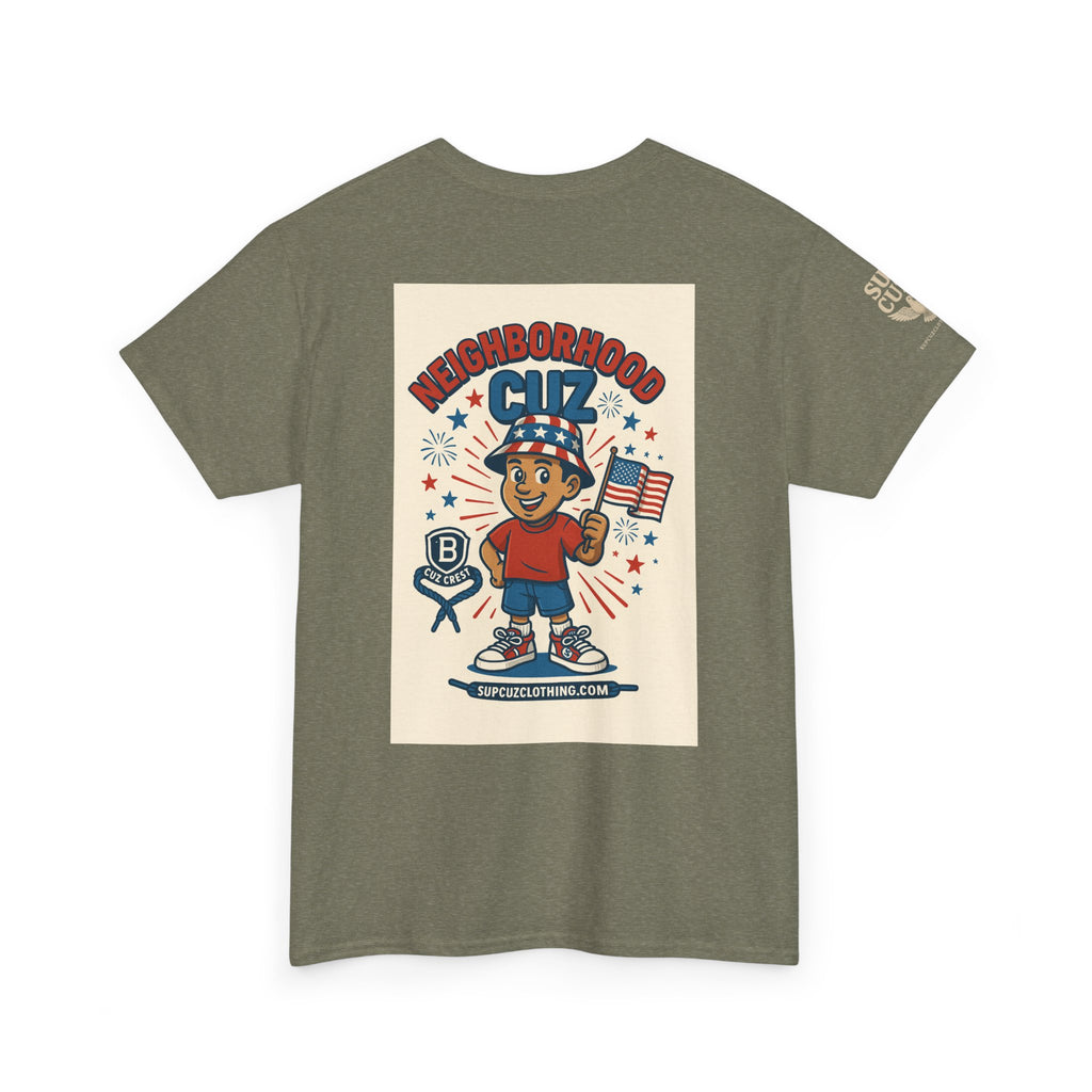 4th of July Launch Tee 4/6 - Unisex Heavy Cotton Tee