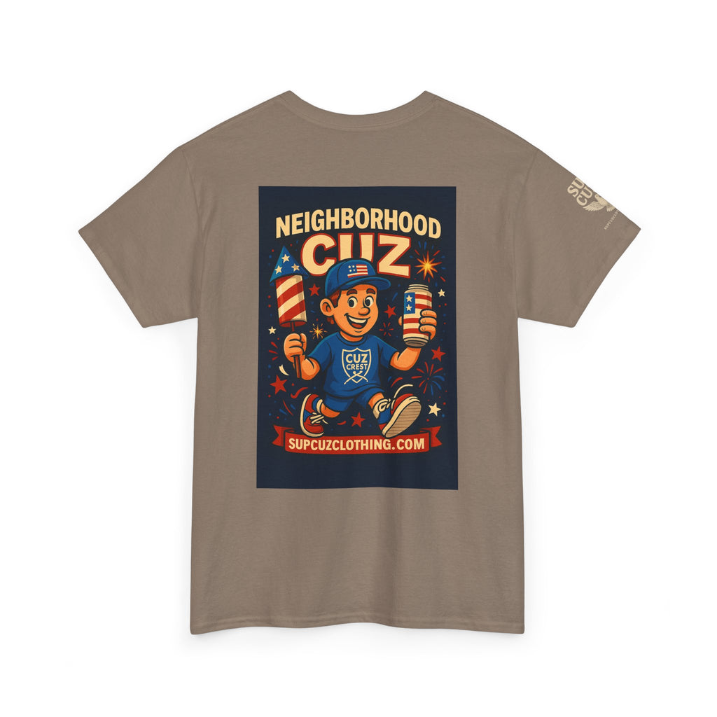 4th of July Launch Tee 5/6 - Unisex Heavy Cotton Tee